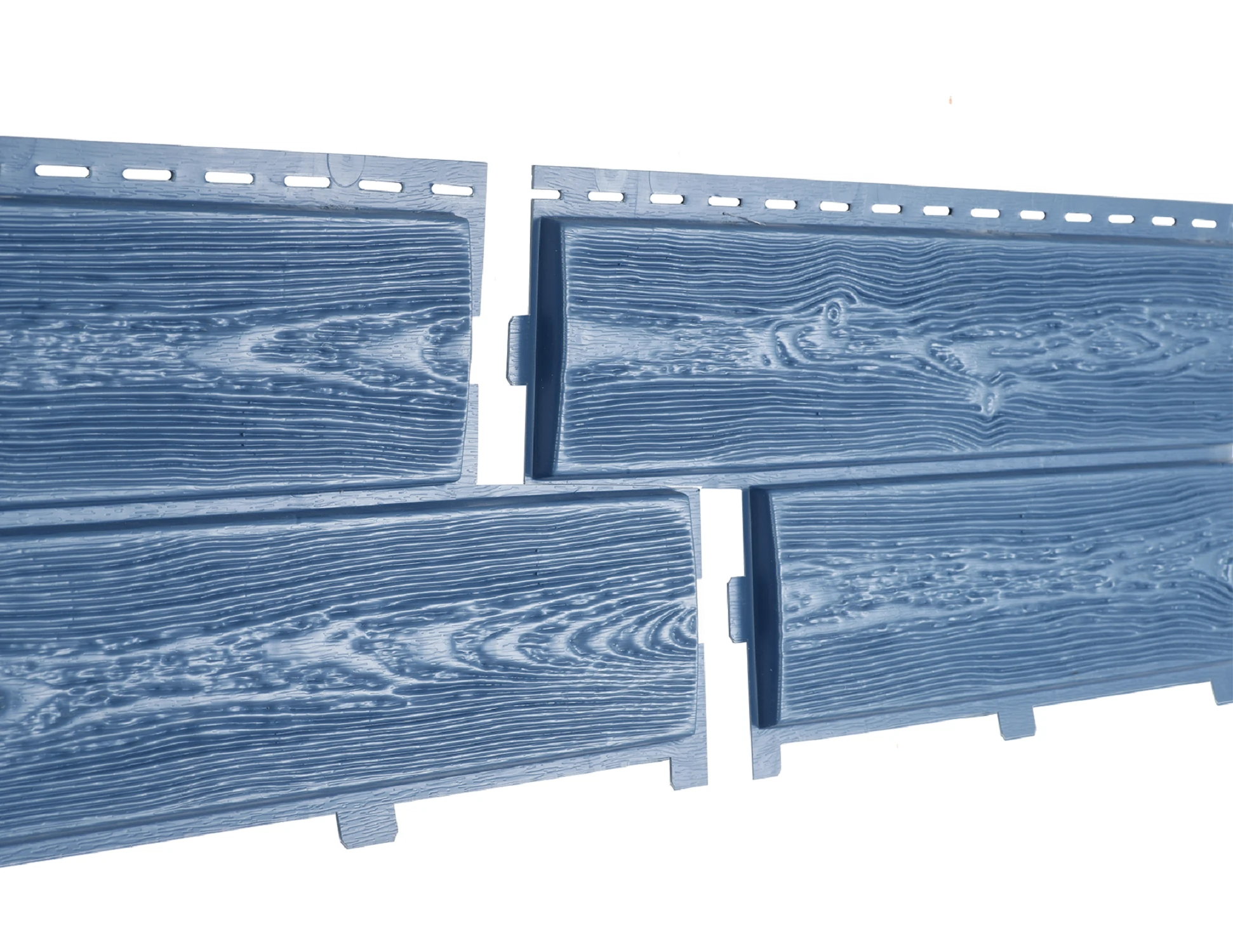 Изображение товара Фасадные панели виниловые Hokla Колор голубика Ю-Пласт 2.25 м система двойного замка