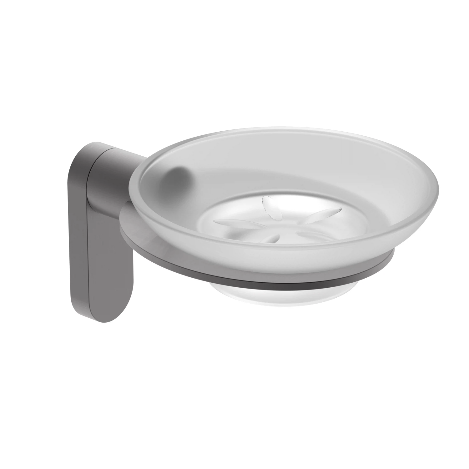 Изображение товара Мыльница Raglo R300.02.09 с держателем, графит