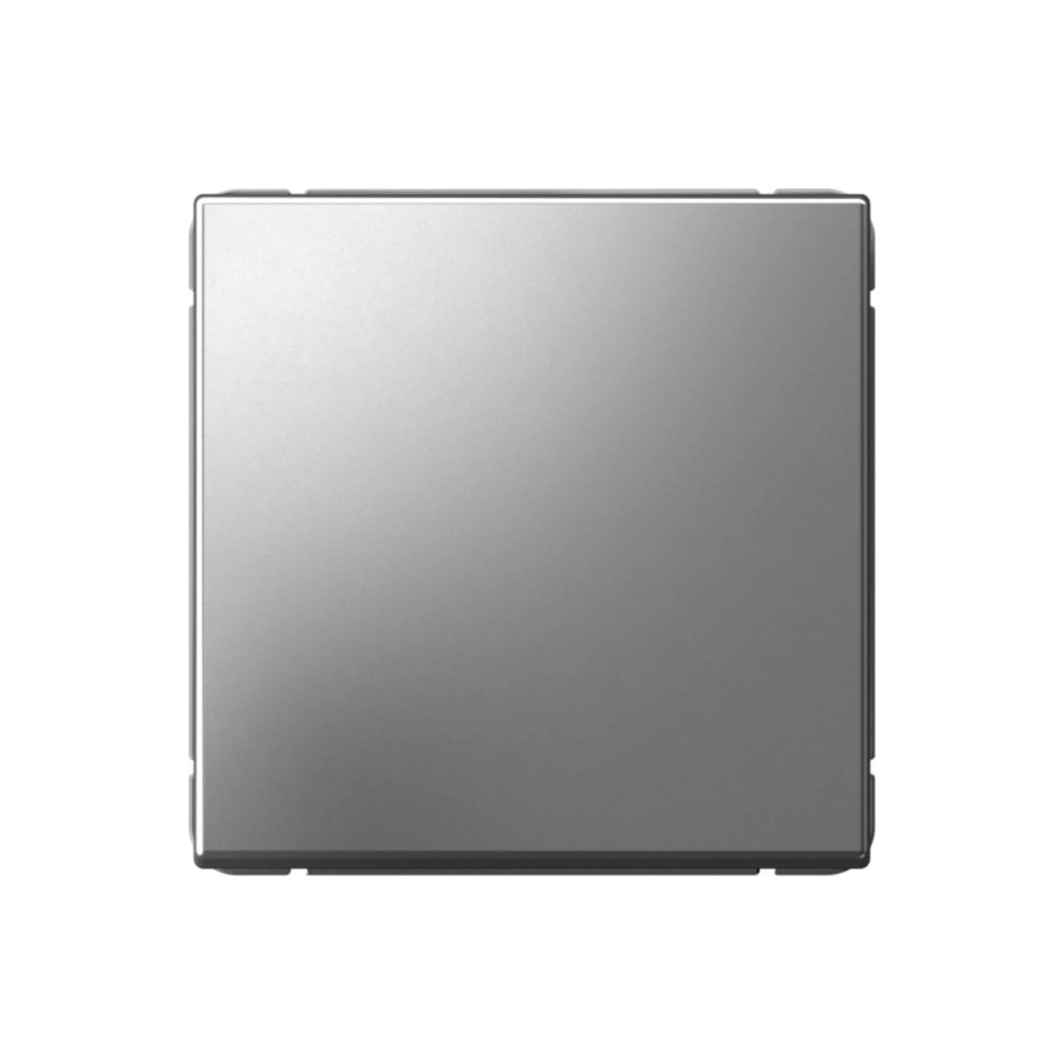 Изображение товара Выключатель 1-клавишный конопочный Systeme Electric ArtGallery Сталь, 10А, механизм