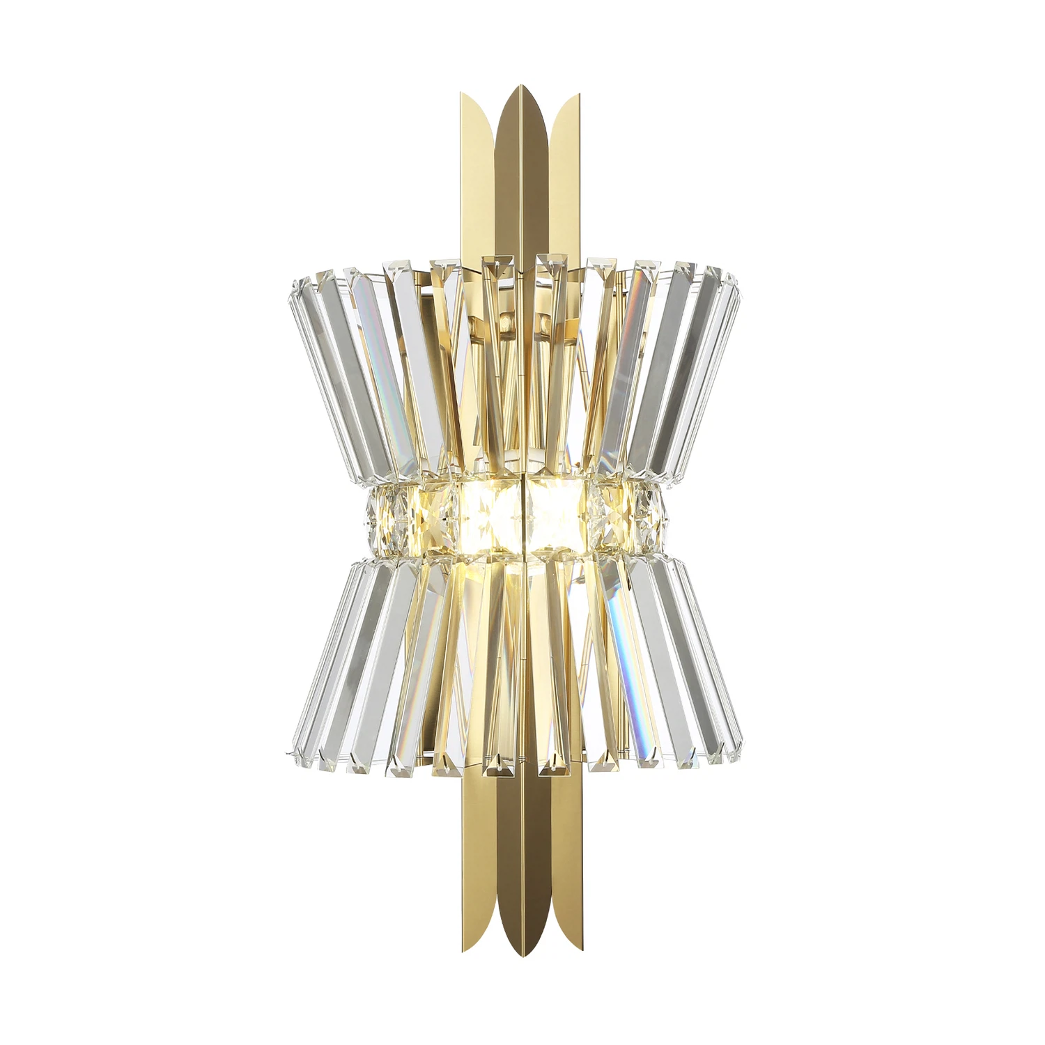 Изображение товара Настенный светильник Ambrella light LH41029 в стиле Ар-деко латунь стекло