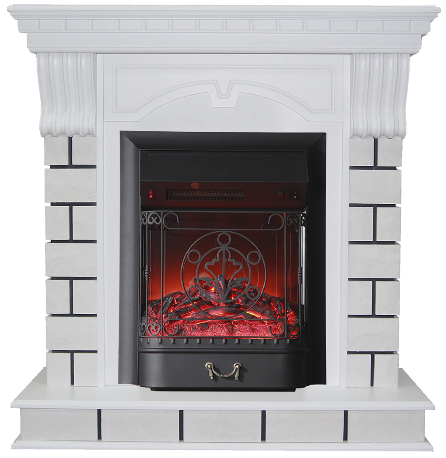 Изображение товара Каминокомплект: Бэлси ЕС с Magestic BL белый