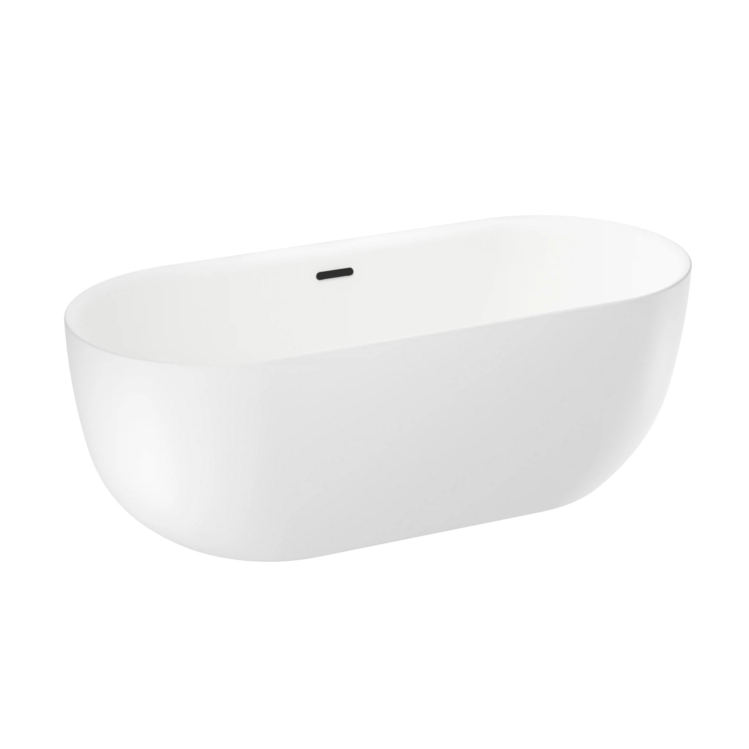 Изображение товара Акриловая ванна Wellsee Chic Riviera 170x76 см овальная отдельностоящая