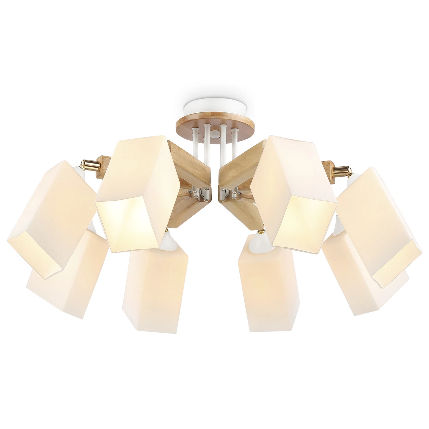 Изображение товара Подвесная люстра TR9522/8 AMBRELLA LIGHT белая с золотом