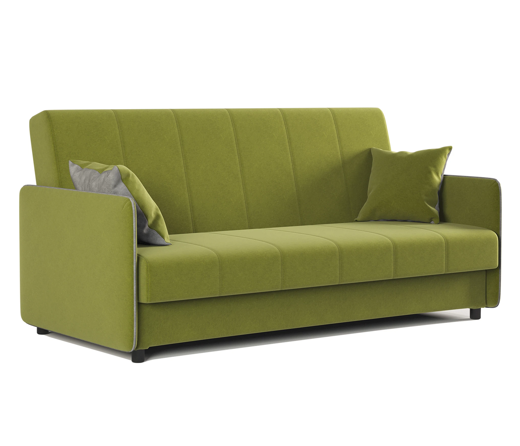 Изображение товара Диван-книжка Стиль 120 велюр Дрим эппл современный комфорт стильное решение