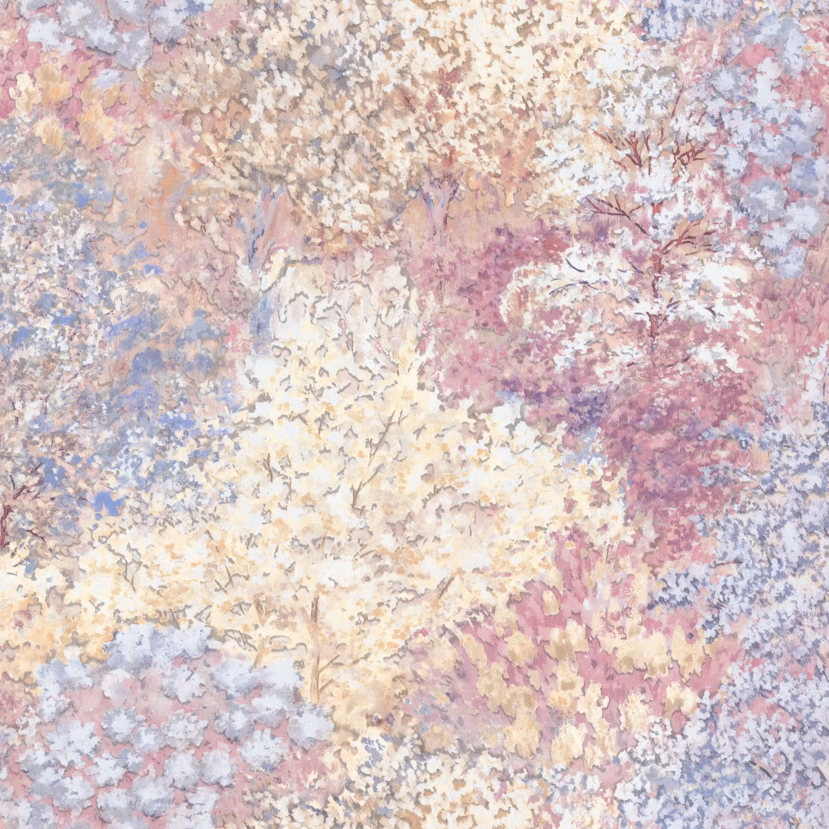 Изображение товара Обои флизелиновые Giverny Monte Solaro голубые 10.05x1.06м