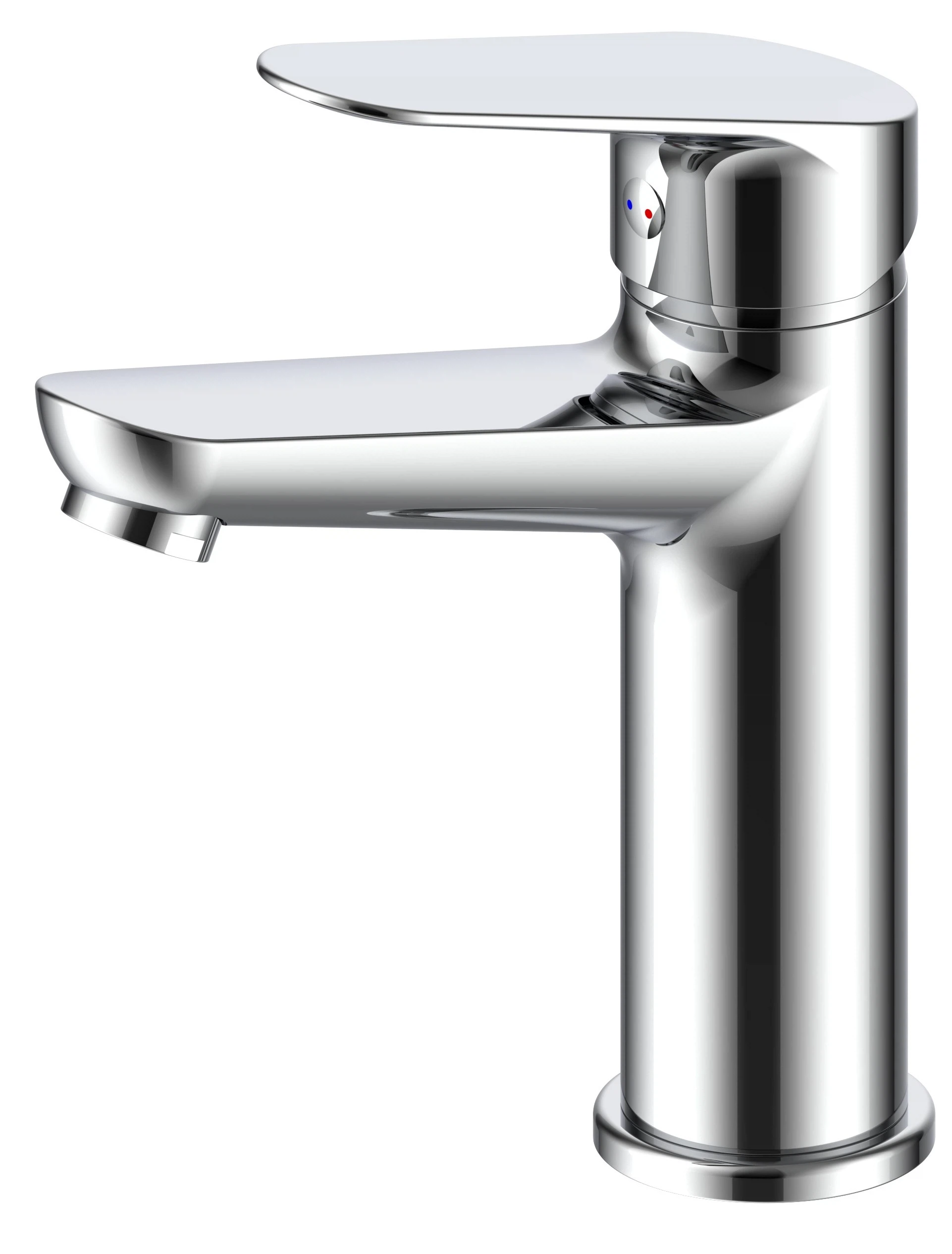 Изображение товара Смеситель для умывальника Esko Kazan KZ26M хром с рычагом и керамическим картриджем