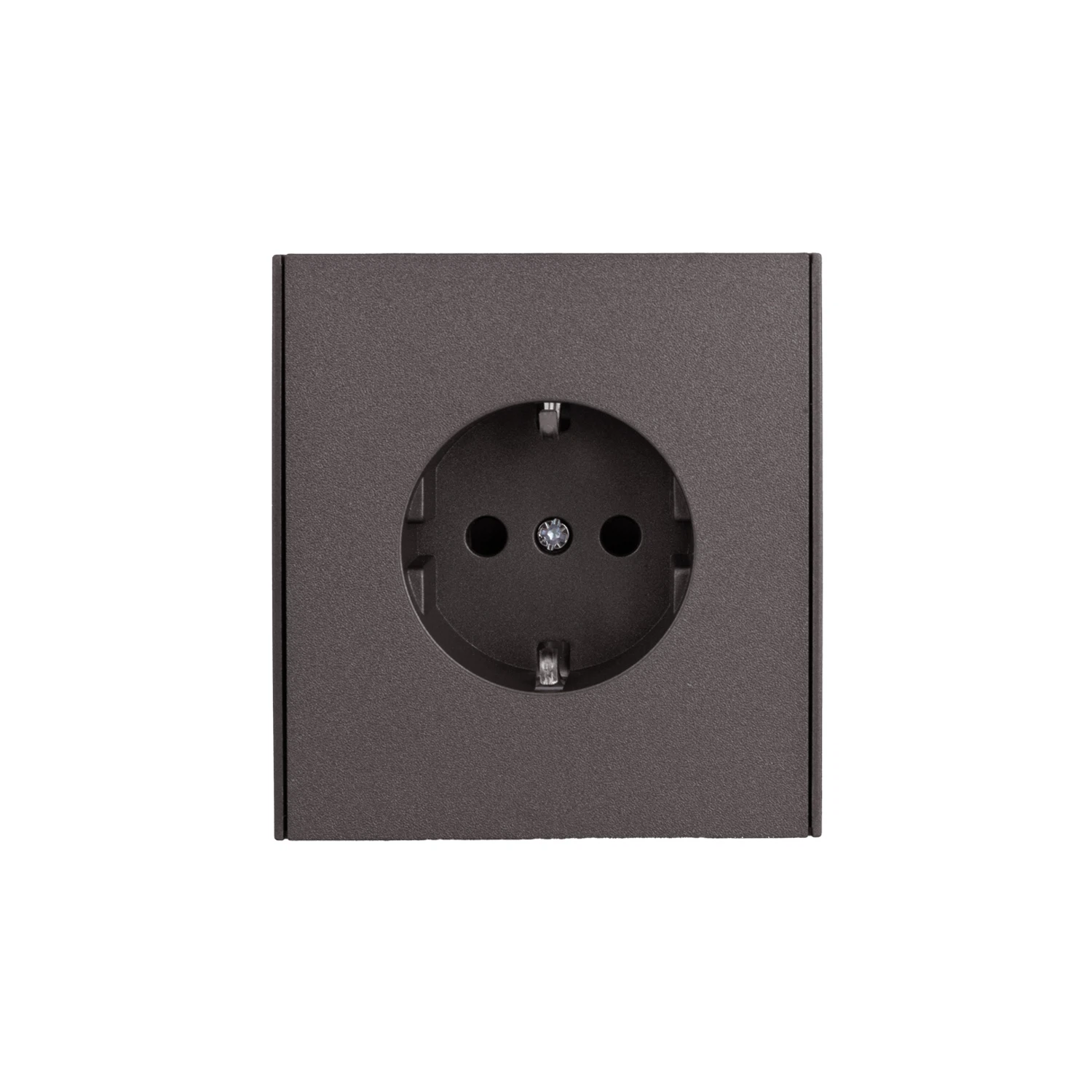 Изображение товара Электрическая розетка Kranz Strong с заземлением и защитными шторками 16А