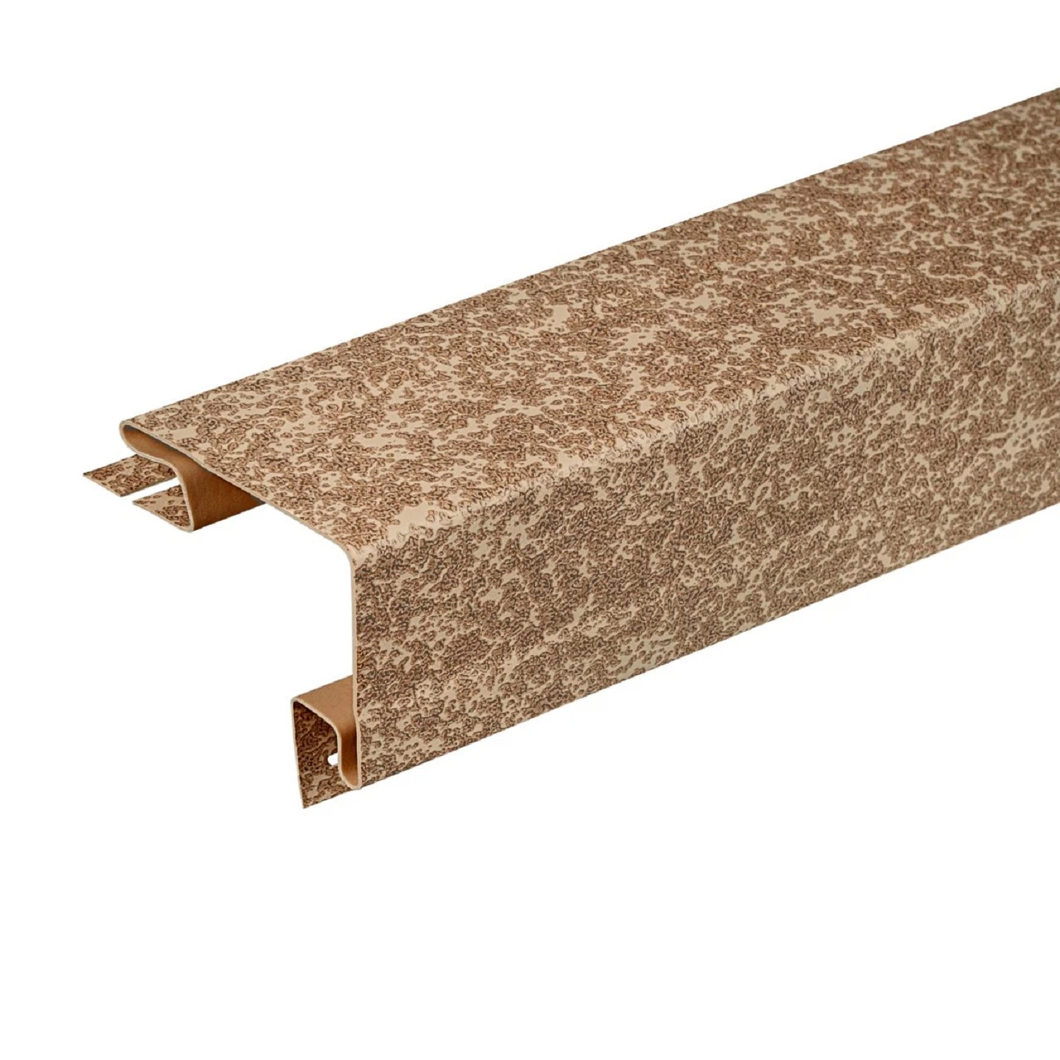 Изображение товара Наружный внешний угол для сайдинга ТECOS 3,05 м кирпич кэмел защитный