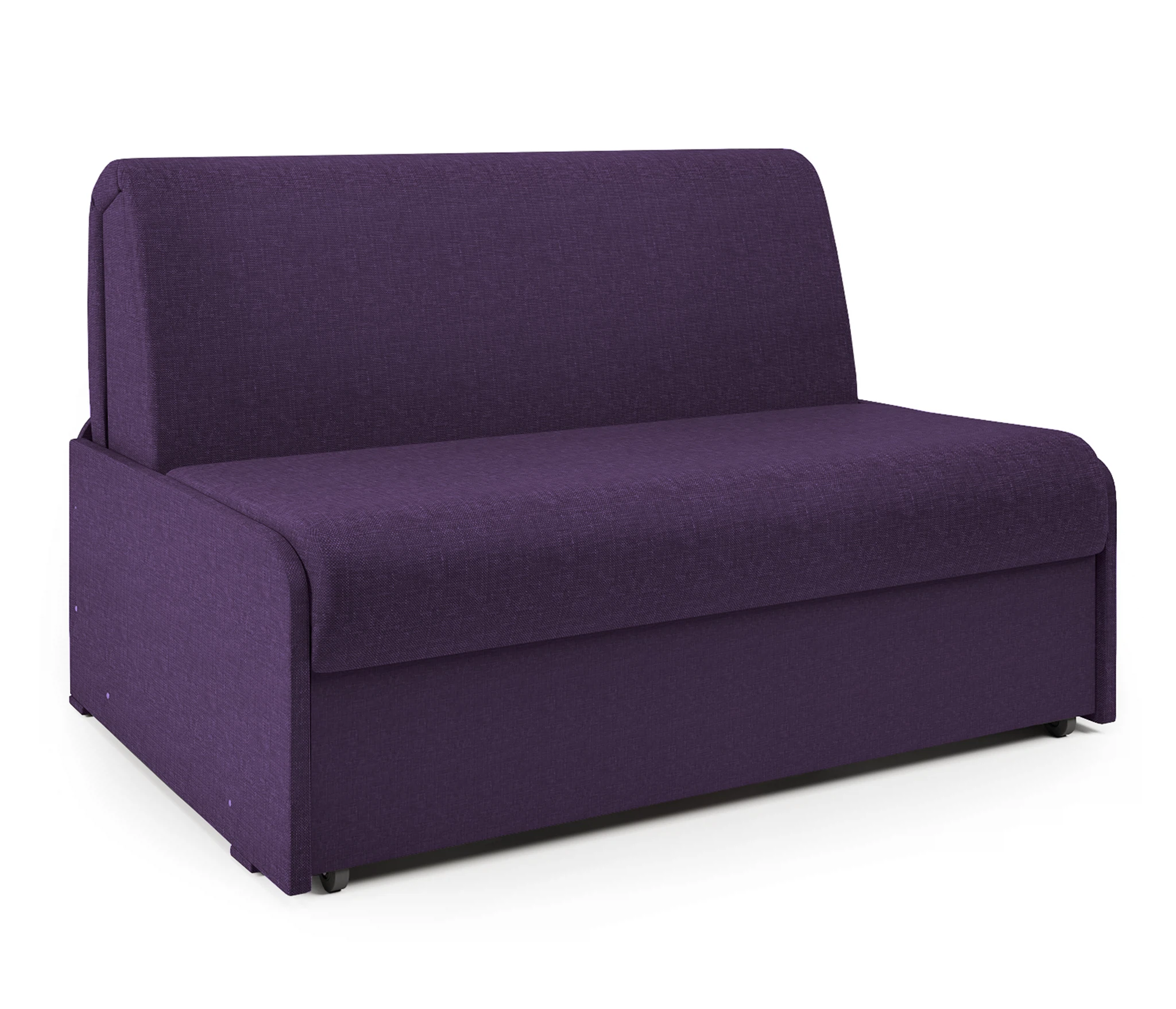 Изображение товара Диван-кровать Коломбо БП 140 фиолетовый с механизмом аккордеон