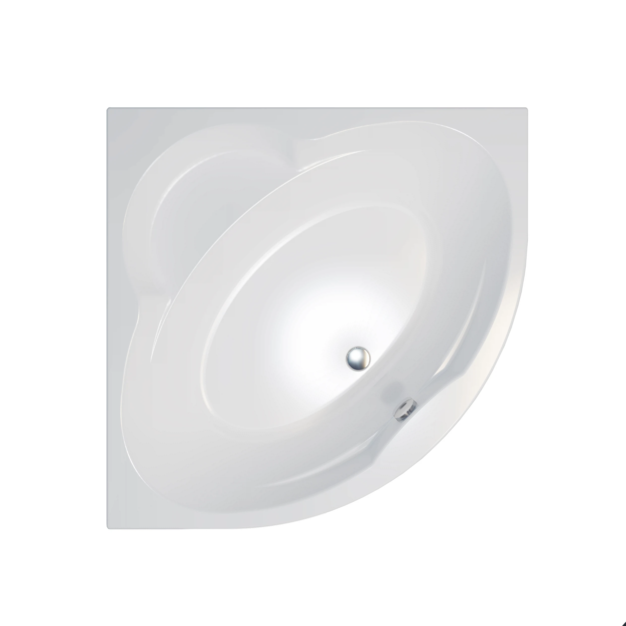 Изображение товара Угловая акриловая ванна Triton Троя 150x150 с гарантией 10 лет