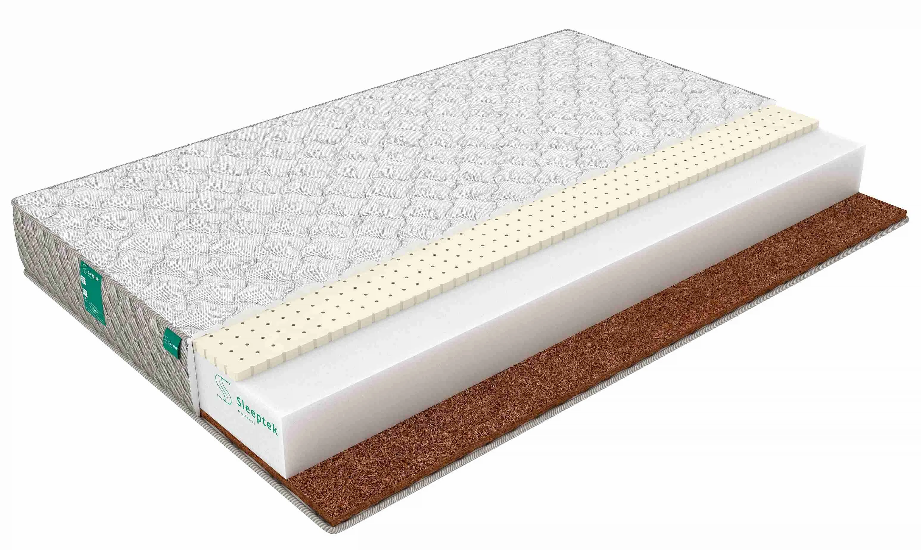 Изображение товара Матрас Sleeptek Roll CocosLatex 80x200 см, беспружинный, натуральные материалы