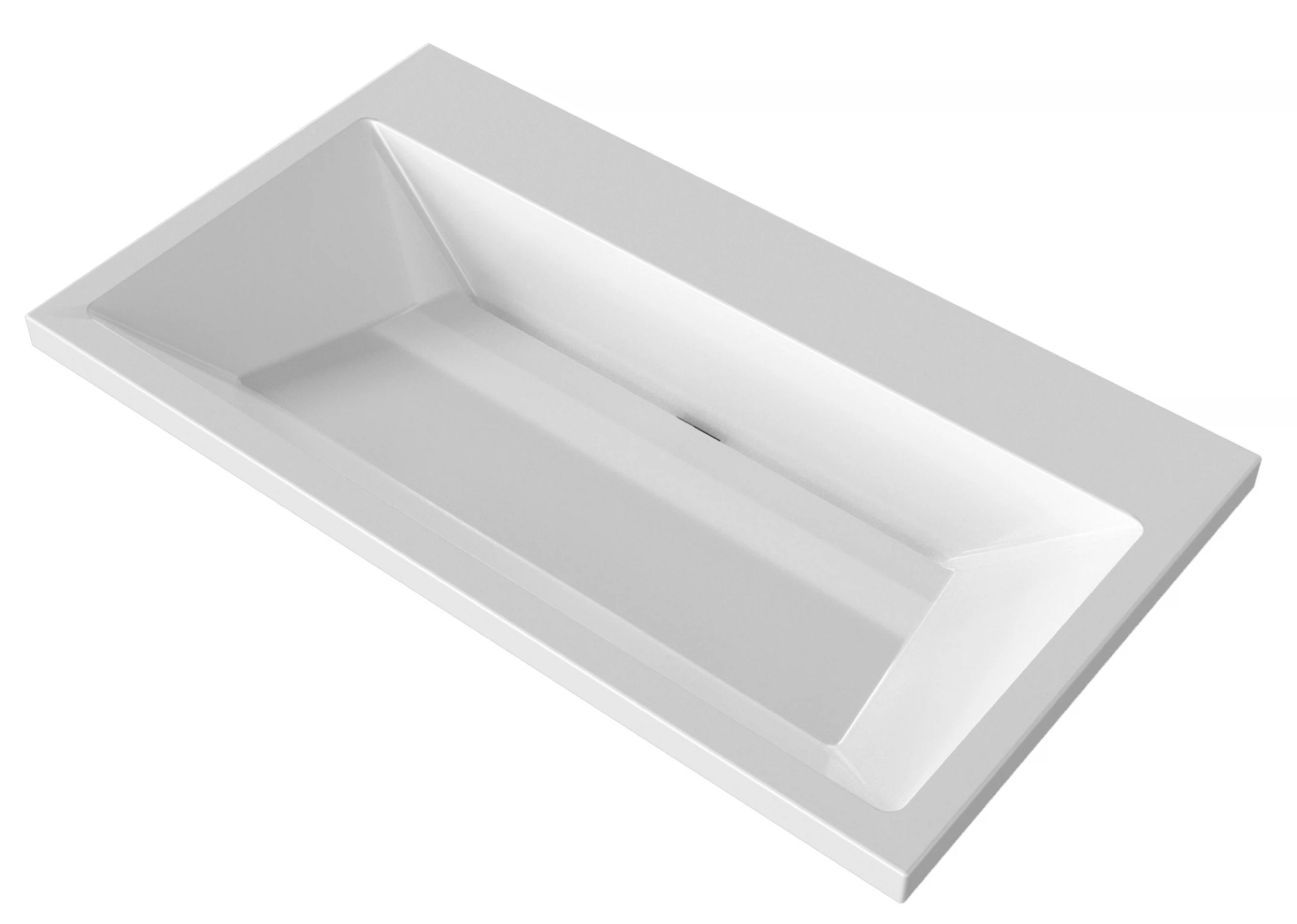 Изображение товара Мебельная раковина Лира 80 белая Stella Polar для ванной комнаты