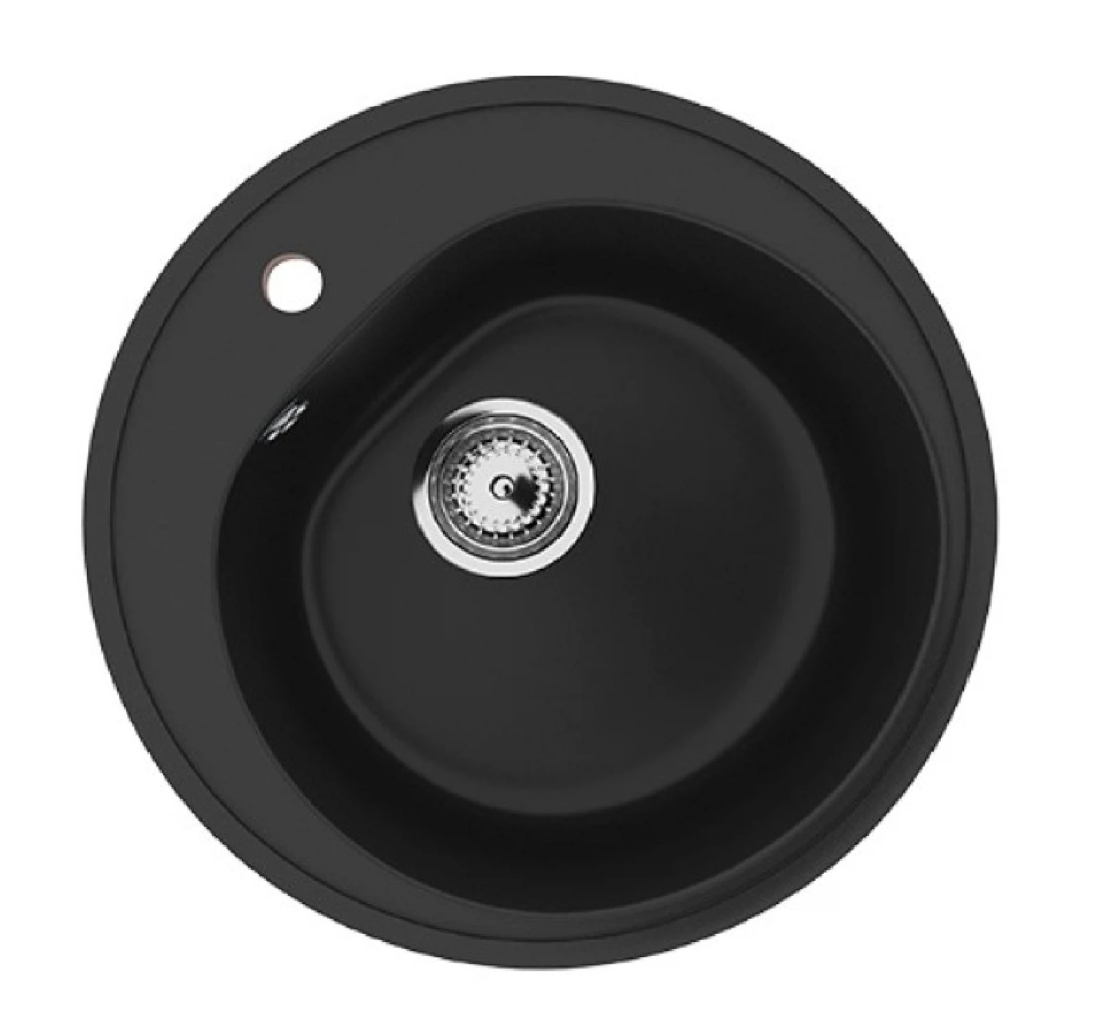 Изображение товара Мойка кухонная ULGRAN U-101-344 ультра-черная