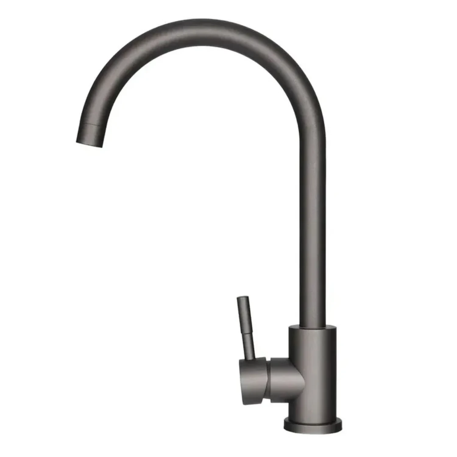 Изображение товара Смеситель для кухни (PVD-графит, матово-серый) WISENT W4998-3-U