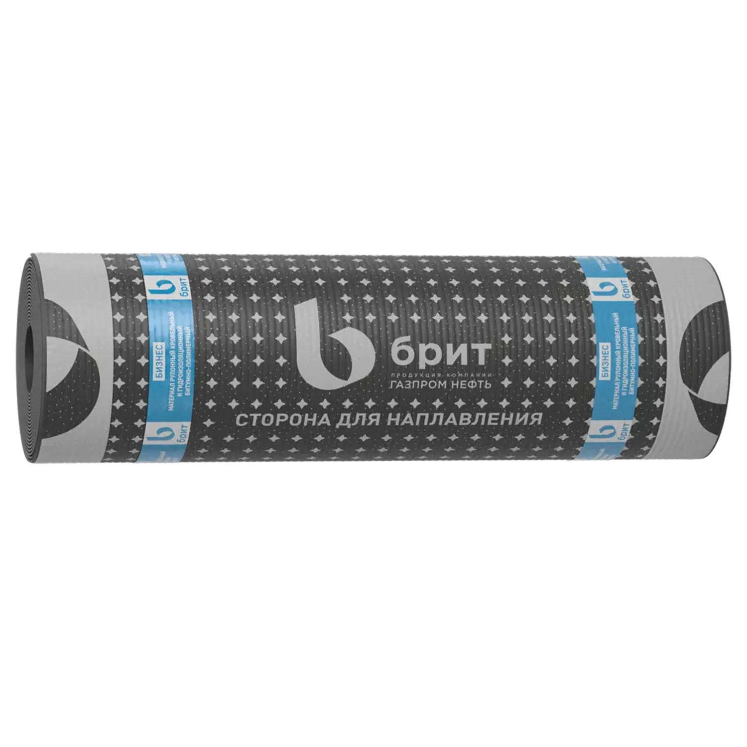 Изображение товара Рулонная гидроизоляция Брит Бизнес ЭКП сланец серый 5,2 кг./м2 (10м2/рул)
