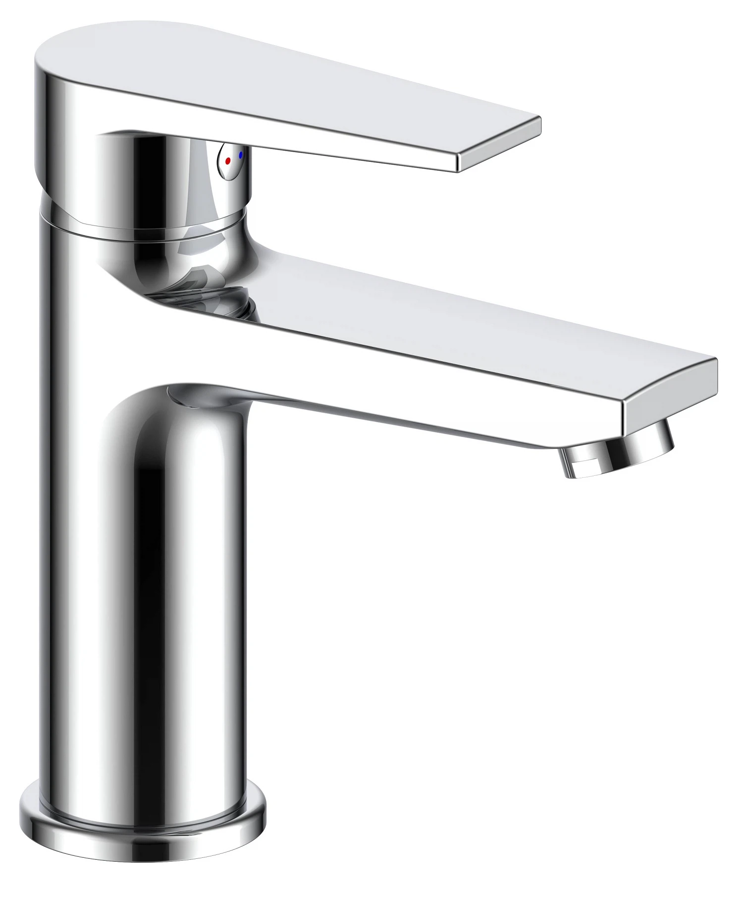 Изображение товара Рычажный смеситель для умывальника ESKO Budapest хром 1/2" короткий излив