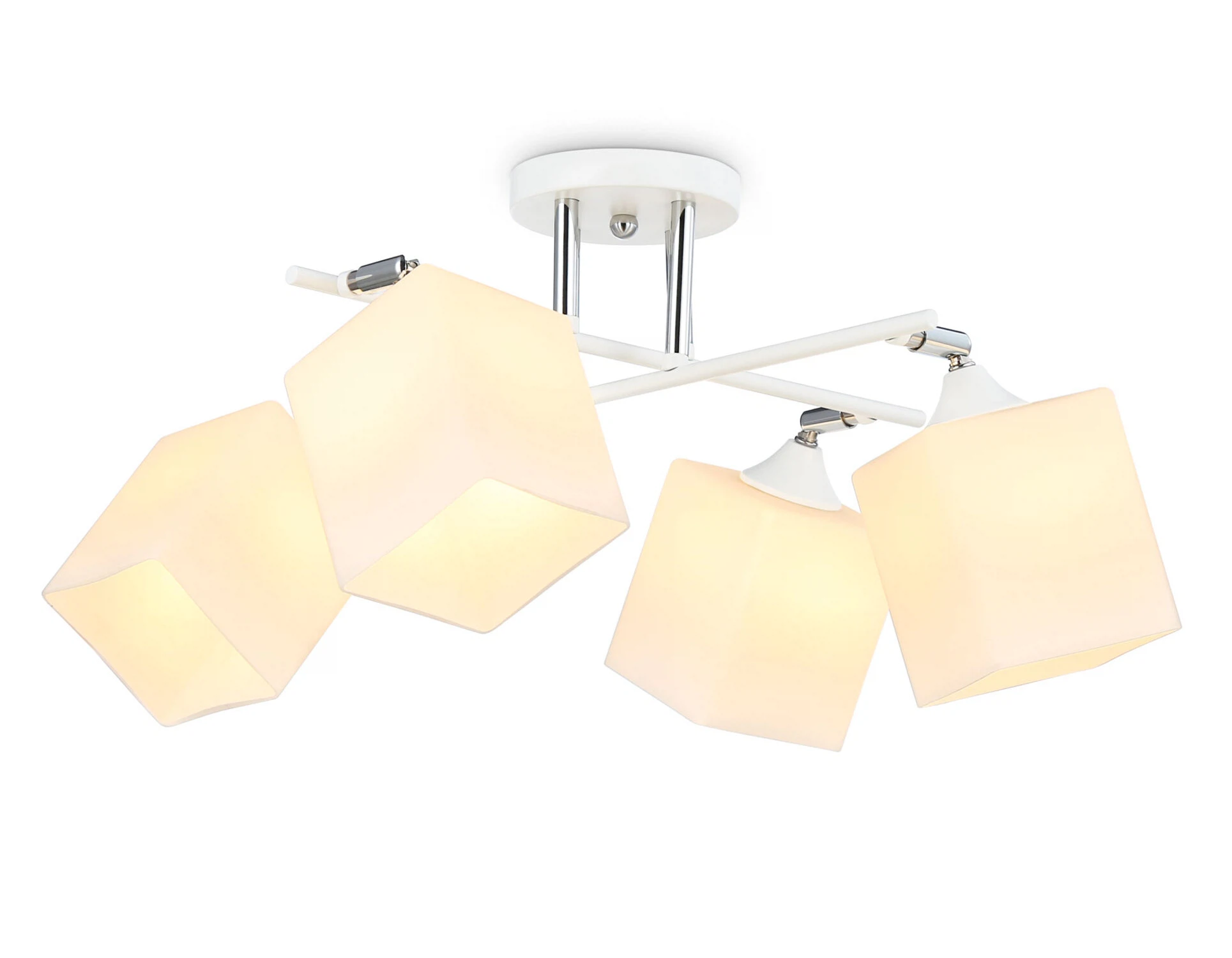 Изображение товара Современная люстра Ambrella Light TR303083 на 4 лампы с плафонами из стекла Изображение товара Современная люстра Ambrella Light TR303083 на 4 лампы с плафонами из стекла