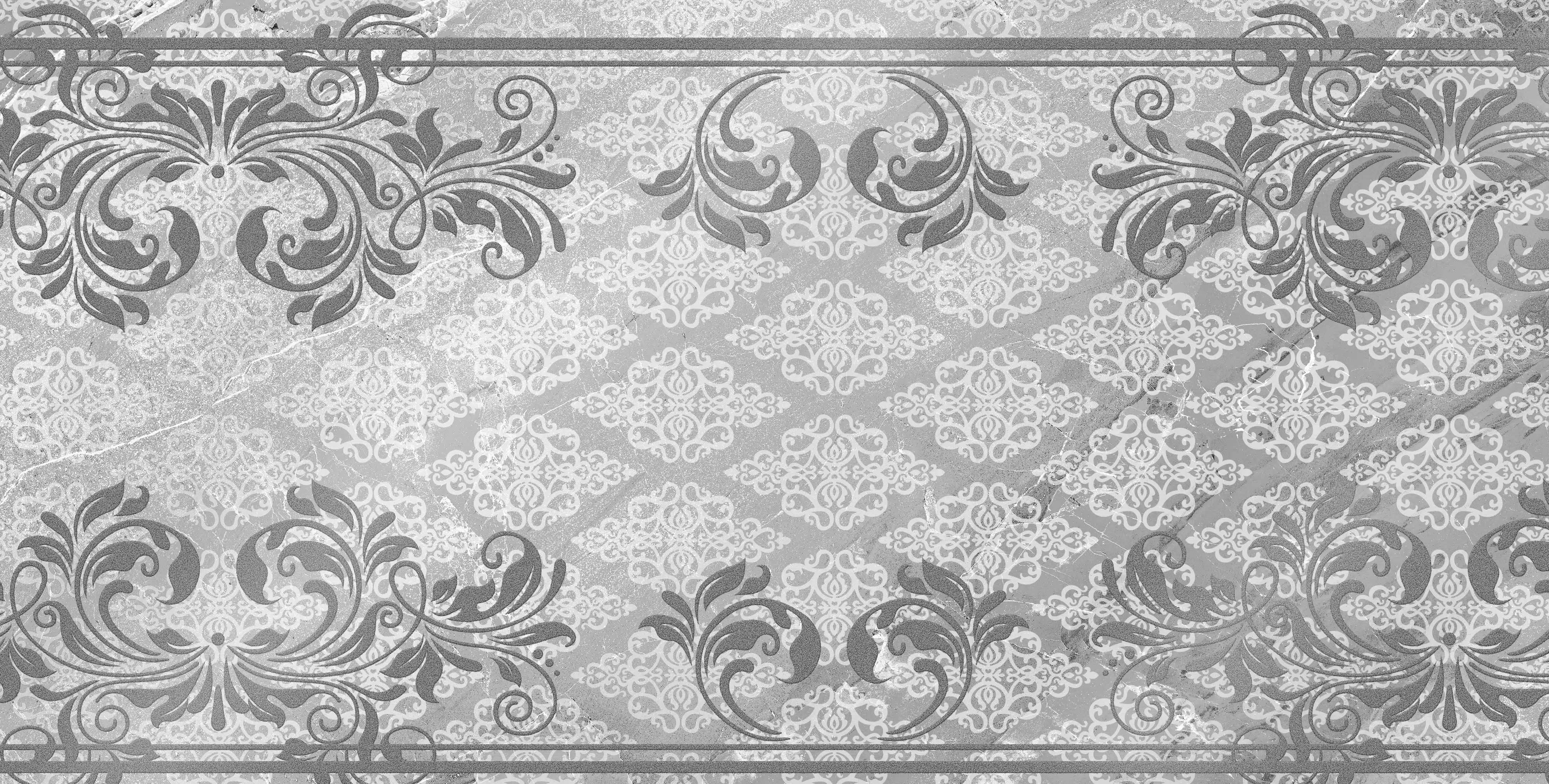 Изображение товара Декор керамический Eurotile ECLIPSE GREY 775 90*30см., Серый, 775