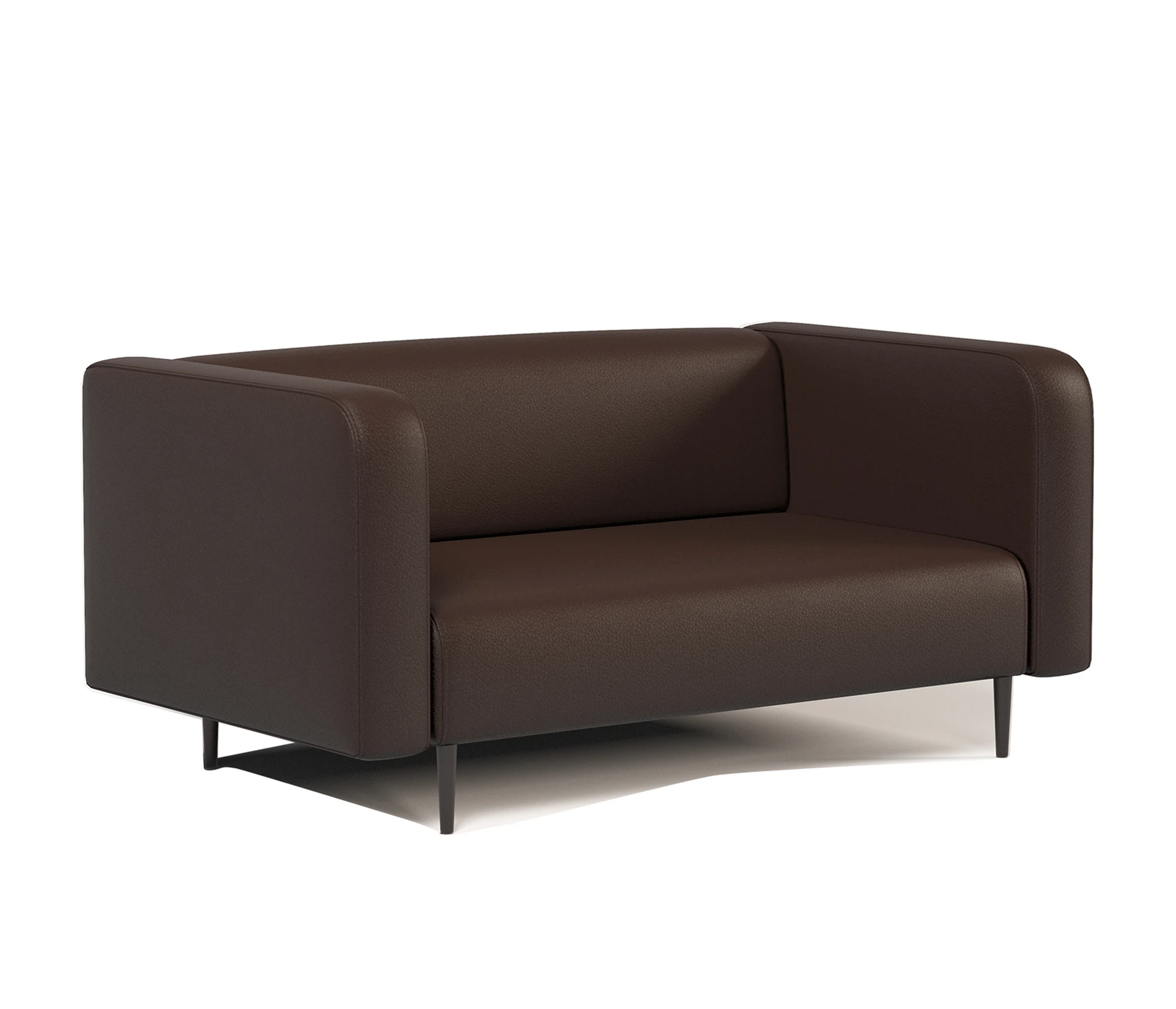 Изображение товара Диван офисный Акцент экокожа шоколад