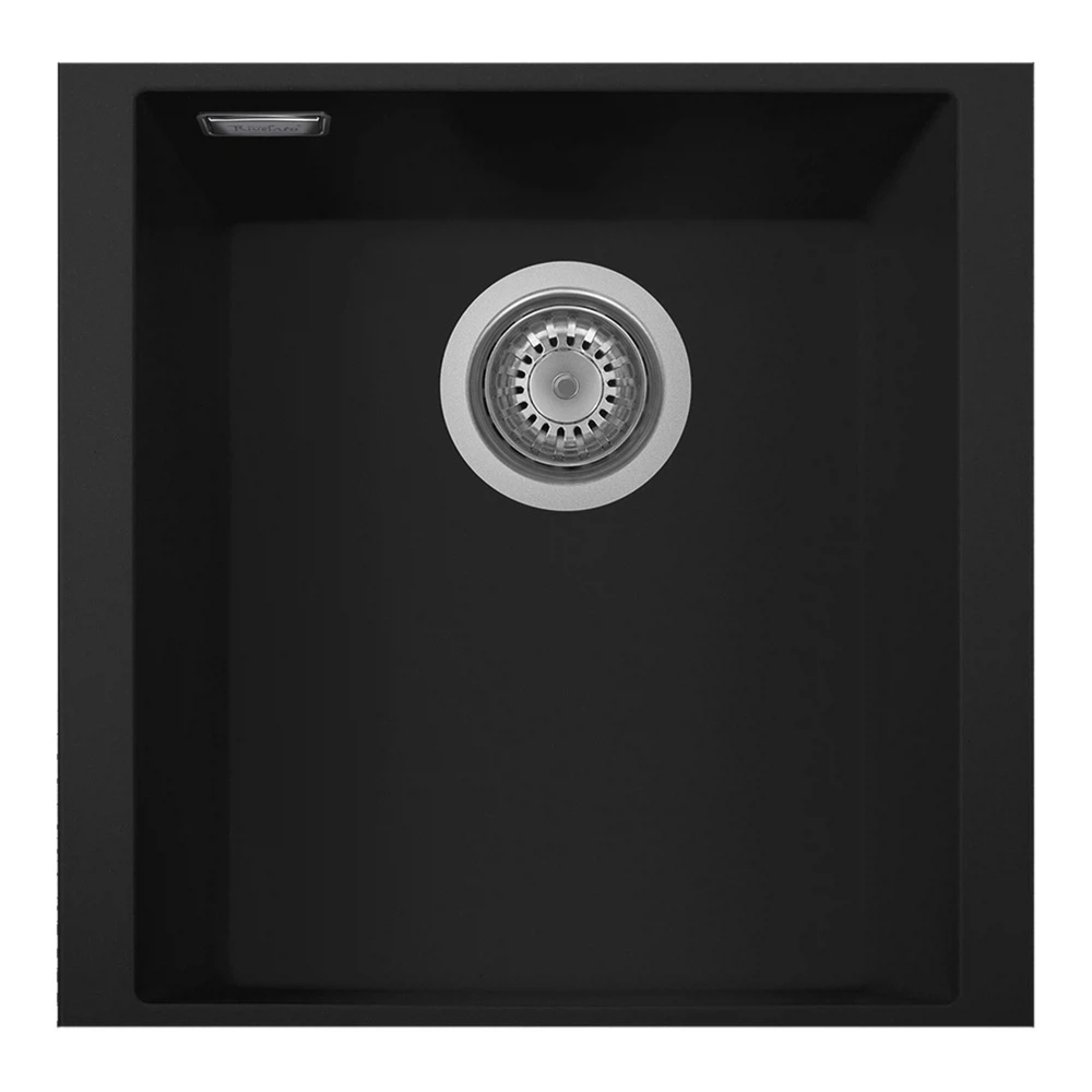 Изображение товара Кухонная мойка Rivelato STRIA SR-4134, черный, кварц