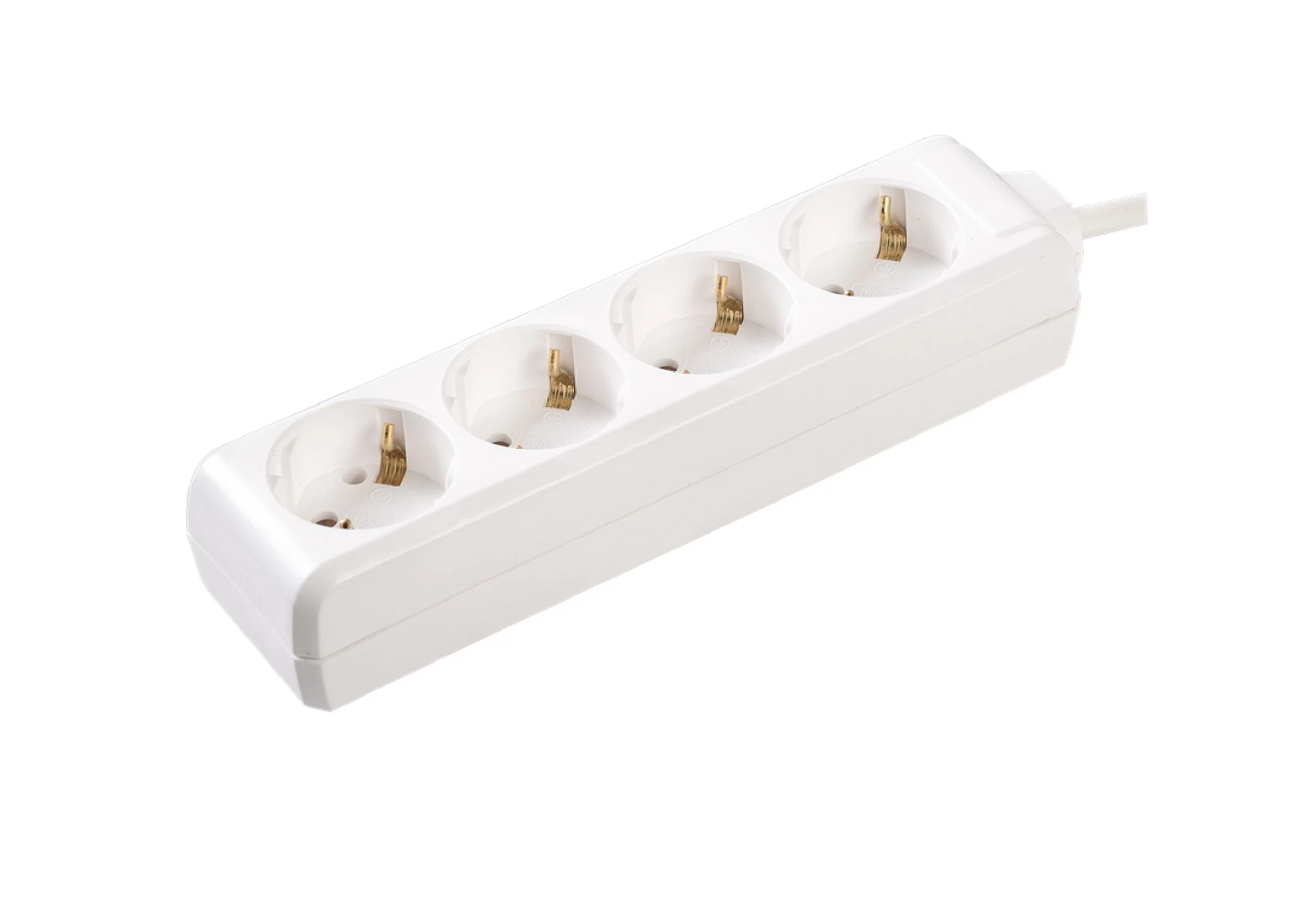 Изображение товара Удлинитель IEK У04 на 4 розетки с заземлением и длиной 3 метра