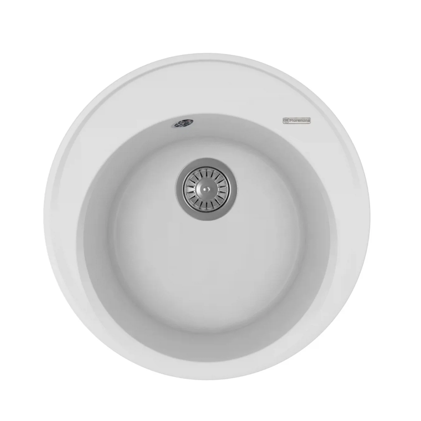 Изображение товара Florentina ЛАЦИО 17.010.B0510.201, жасмин, кварц – круглая мойка 510x510 мм