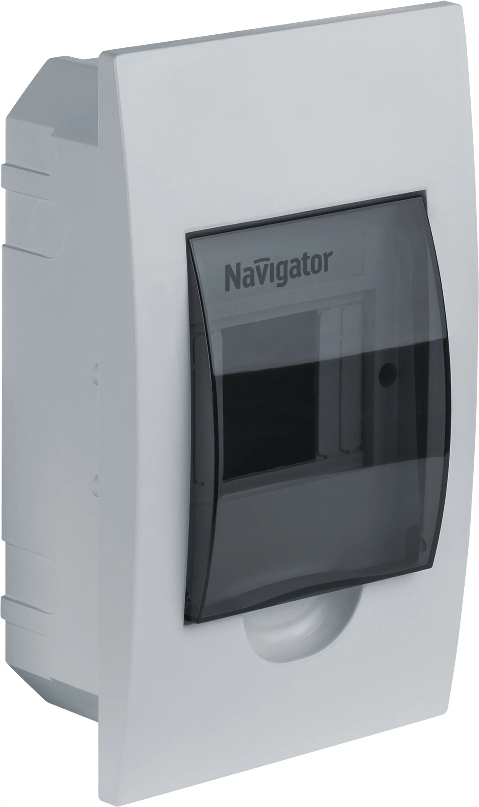Изображение товара Встраиваемый бокс на 4 модуля белого цвета Navigator с защитой IP41