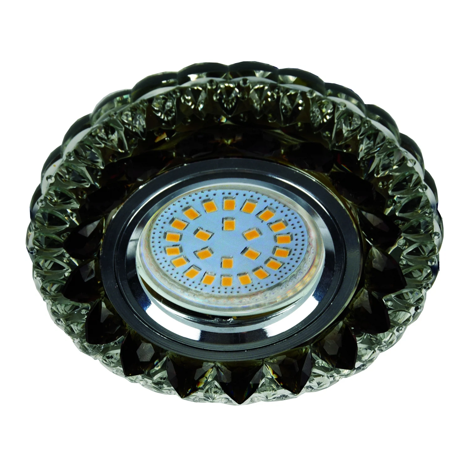 Изображение товара Встраиваемый светильник Ecola MR16 LD7009 GU5.3 подсветка Кристалл компактный