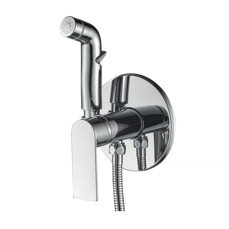 Изображение товара Гигиенический душ со смесителем Haiba HB55505, хром