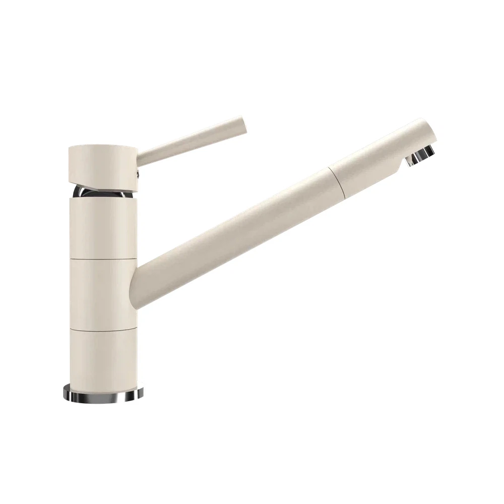 Изображение товара ULGRAN Quartz UQ-025 - смеситель для кухни, бежевый, поворотный