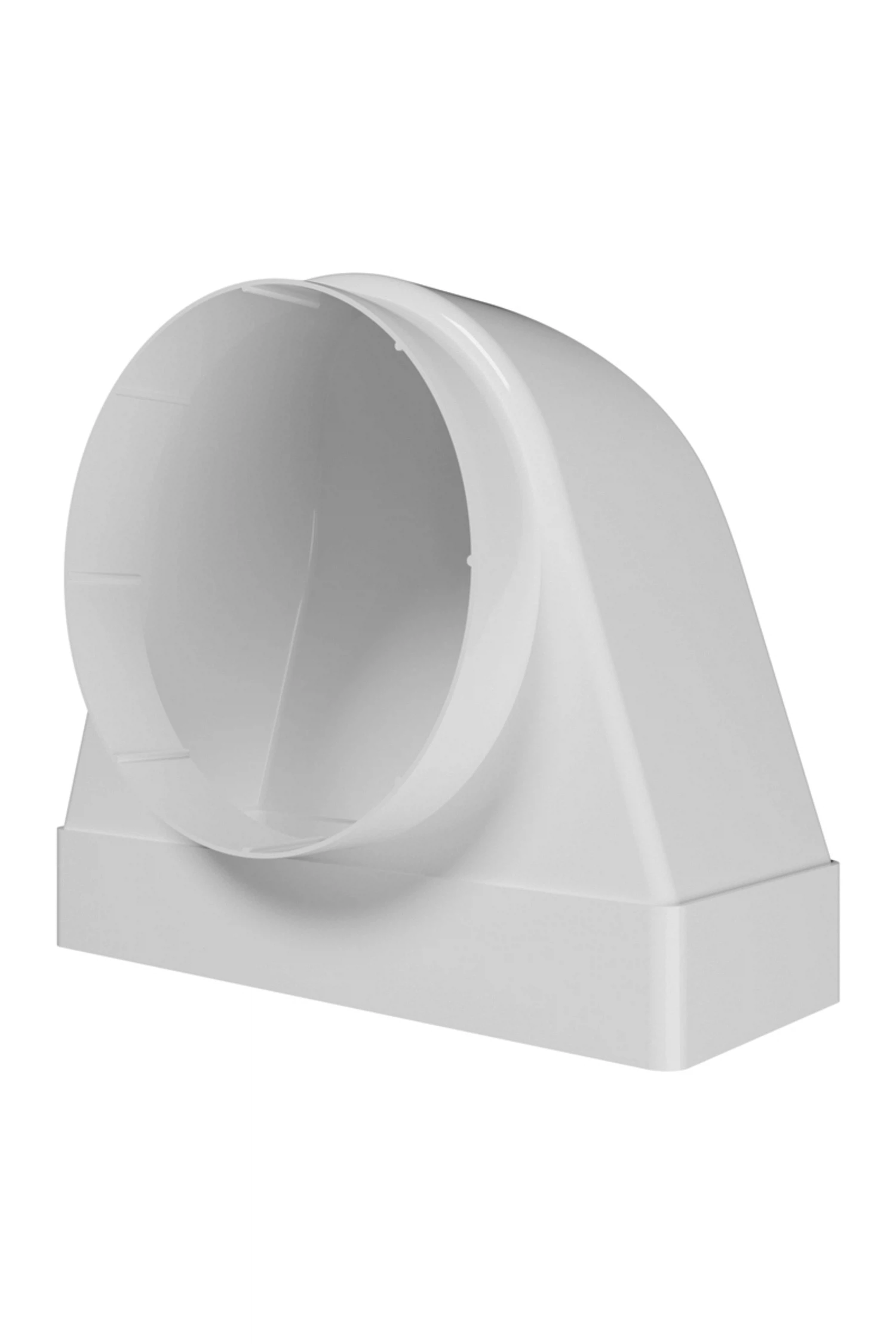 Изображение товара Переходник СККП D150(Вент. канал) 90° 90х220 пластик ERA