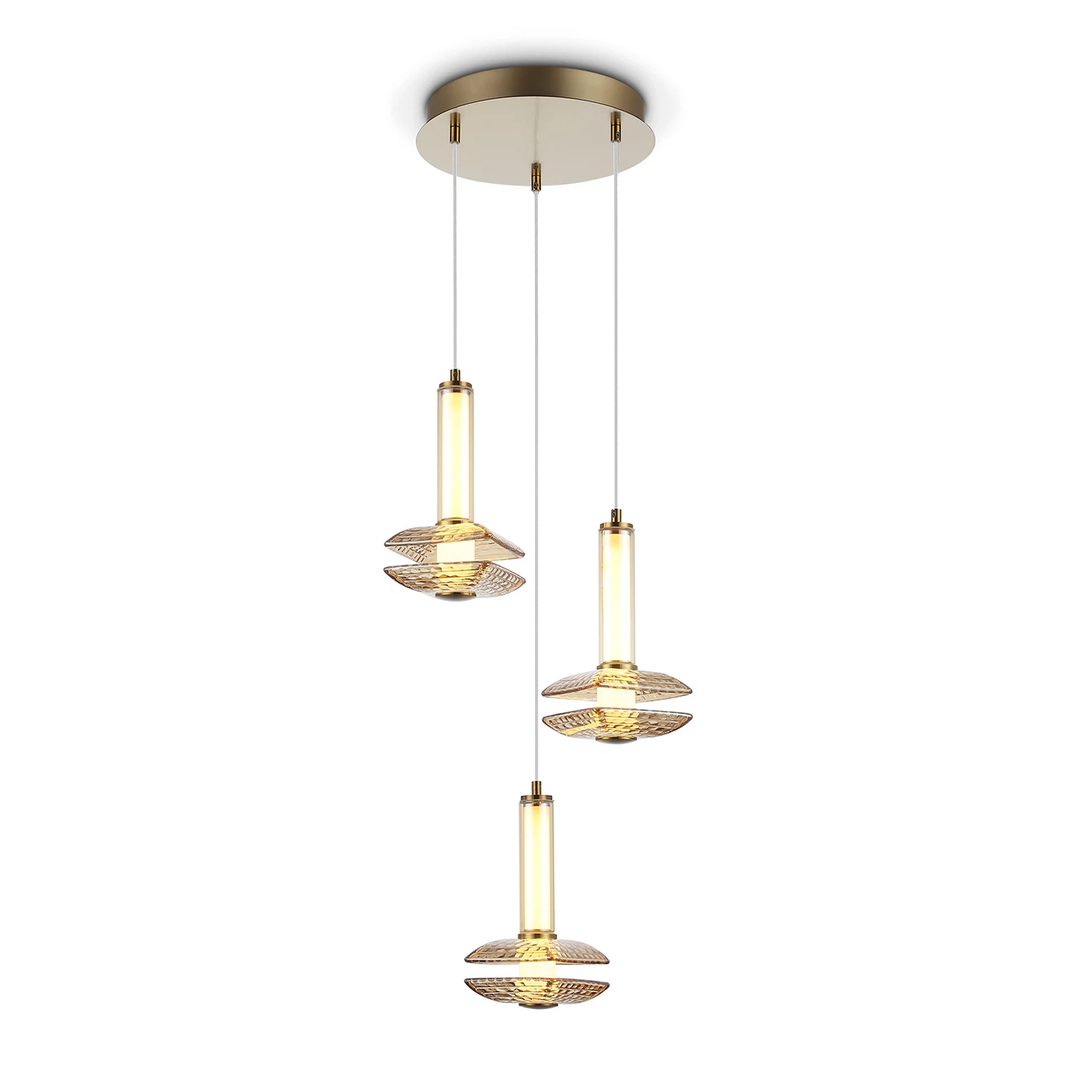 Изображение товара Светильник подвесной AMBRELLA LIGHT LH31011 встроенный светодиод IP20 латунь