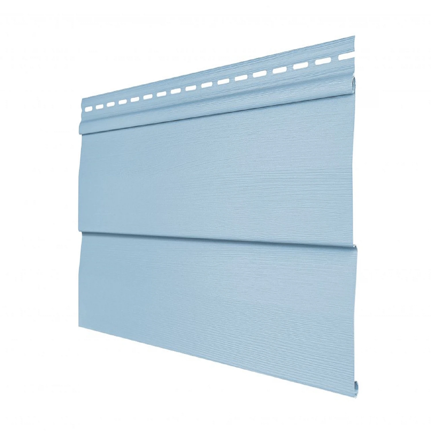 Изображение товара Виниловый сайдинг корабельный брус серия премиум голубой 10 панелей для наружной отделки