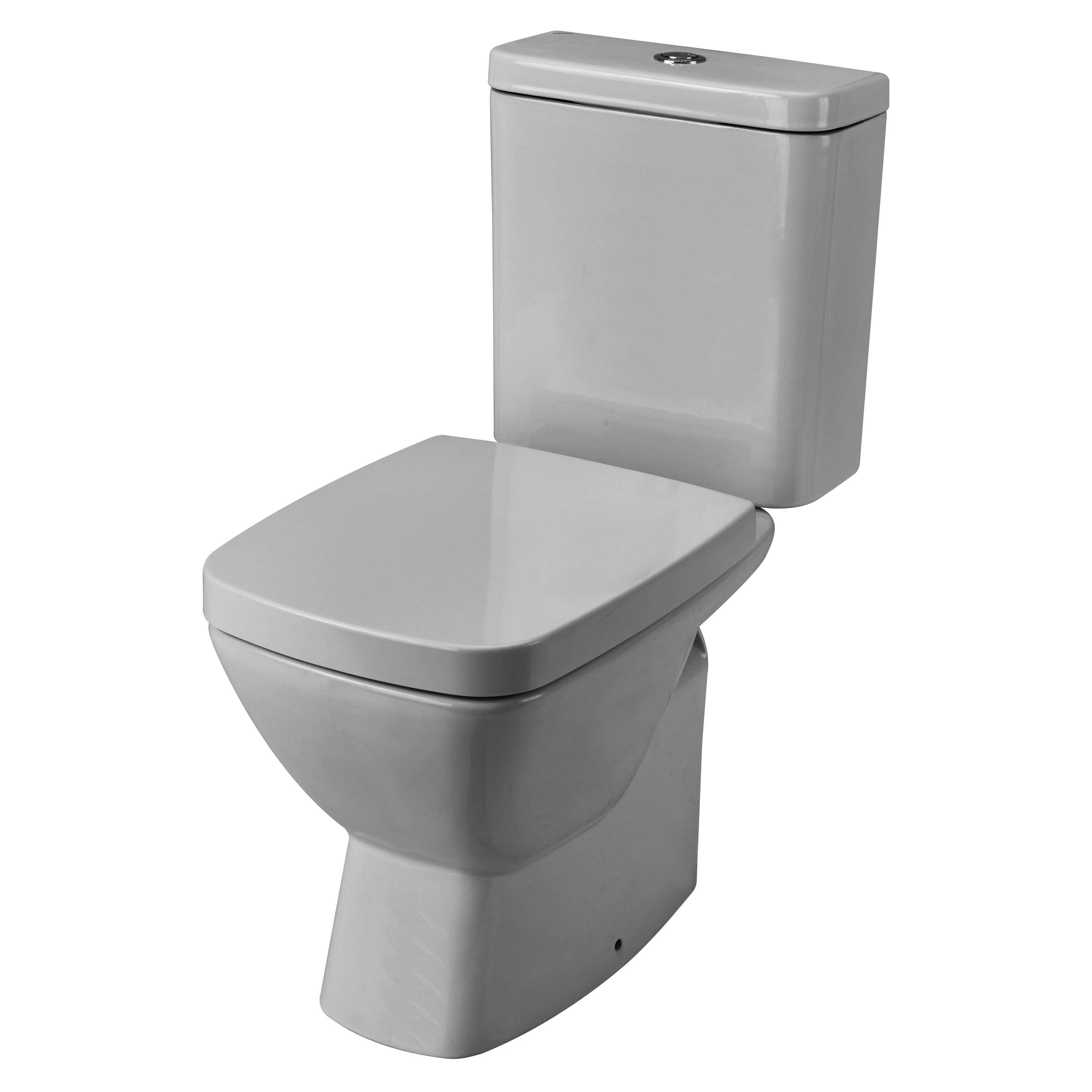 Изображение товара Унитаз-компакт Santek Нео с горизонтальным выпуском и сиденьем дюропласт