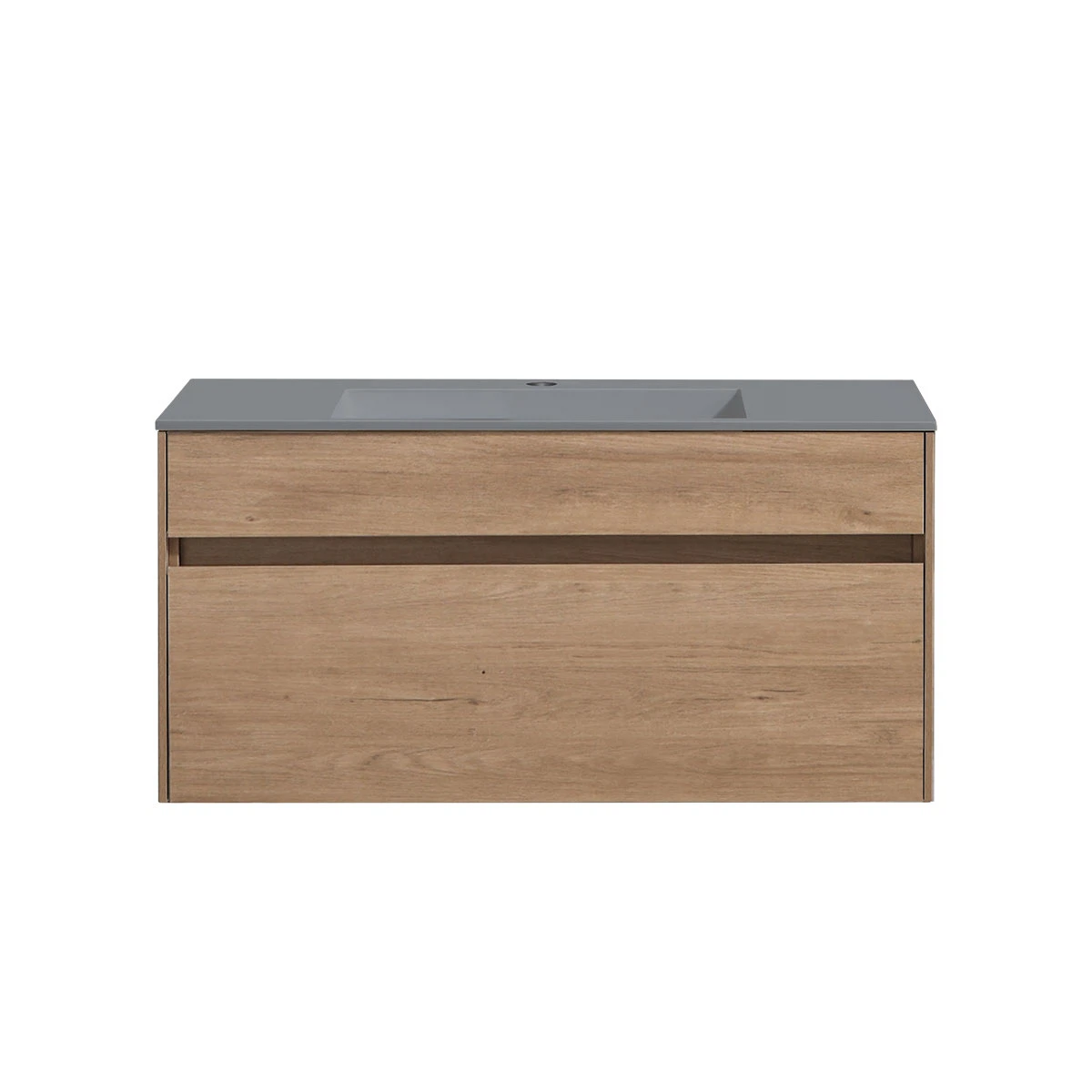 Изображение товара Тумба под раковину Chiara 1000 с ящиком soft-close, подвесная, N.Oak