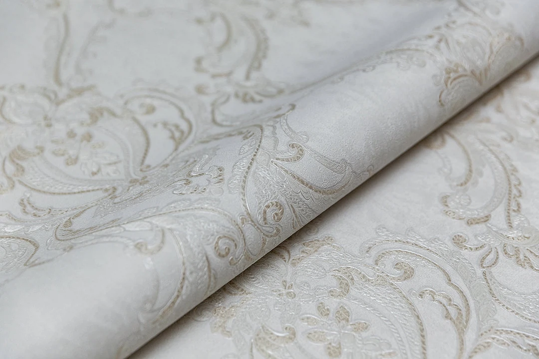 Изображение товара Обои виниловые Kerama Marazzi Ориент мотив серый светлый 10 м