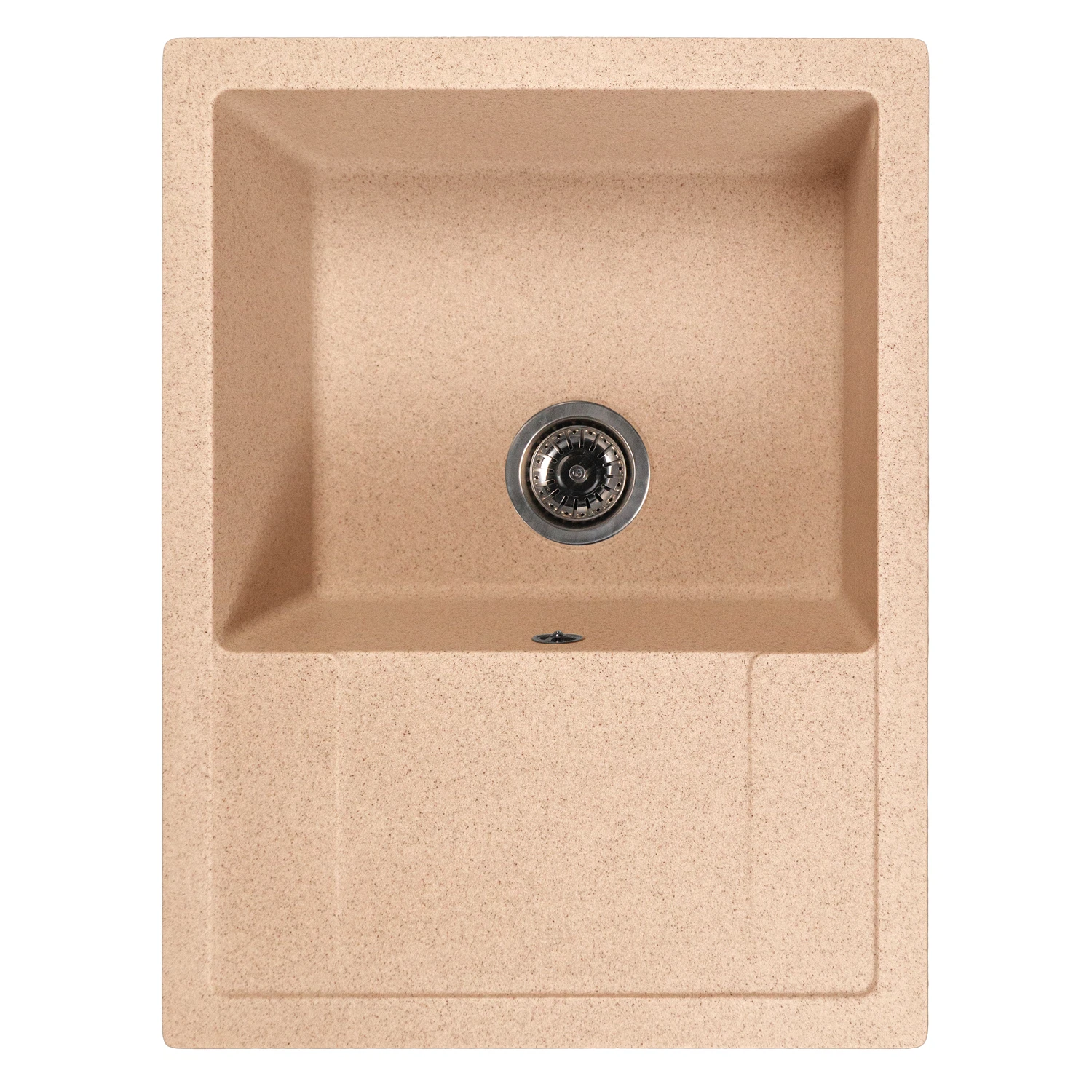 Изображение товара Мойка ML-GMS115 СТАНДАРТ с крылом из искусственного мрамора, песочный