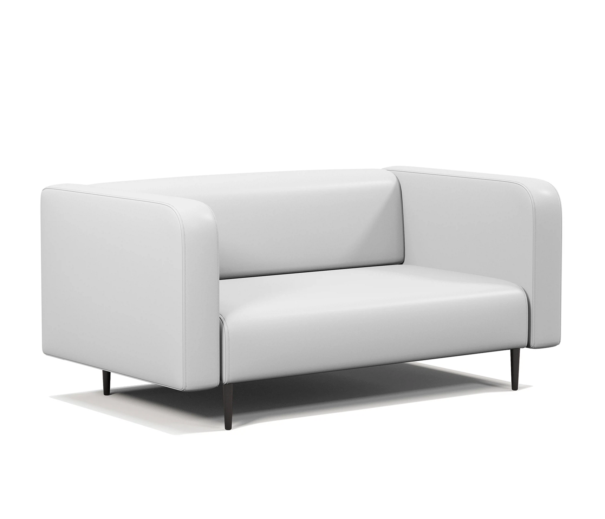 Изображение товара Диван офисный Акцент экокожа белый