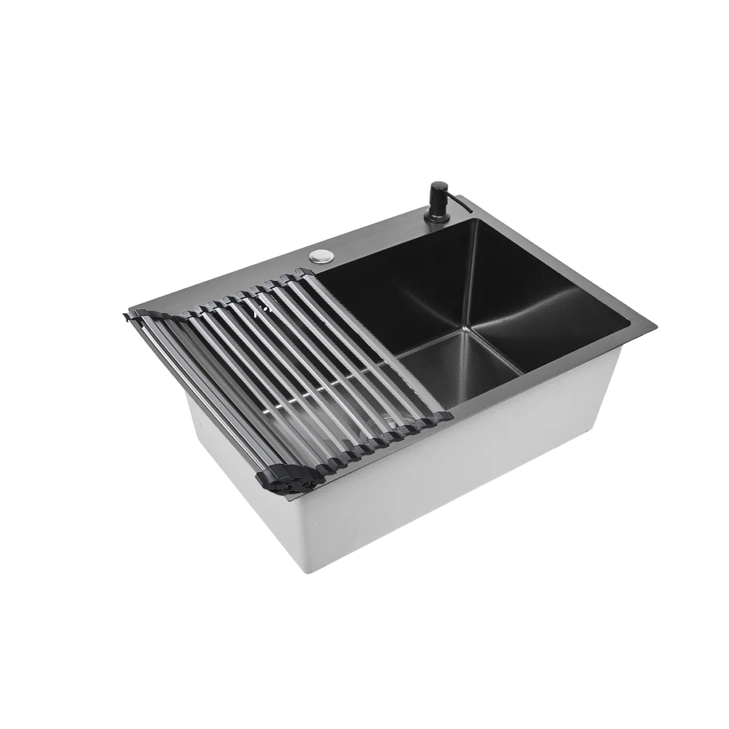 Изображение товара Кухонная мойка WISENT 60х50 с PVD покрытием графит