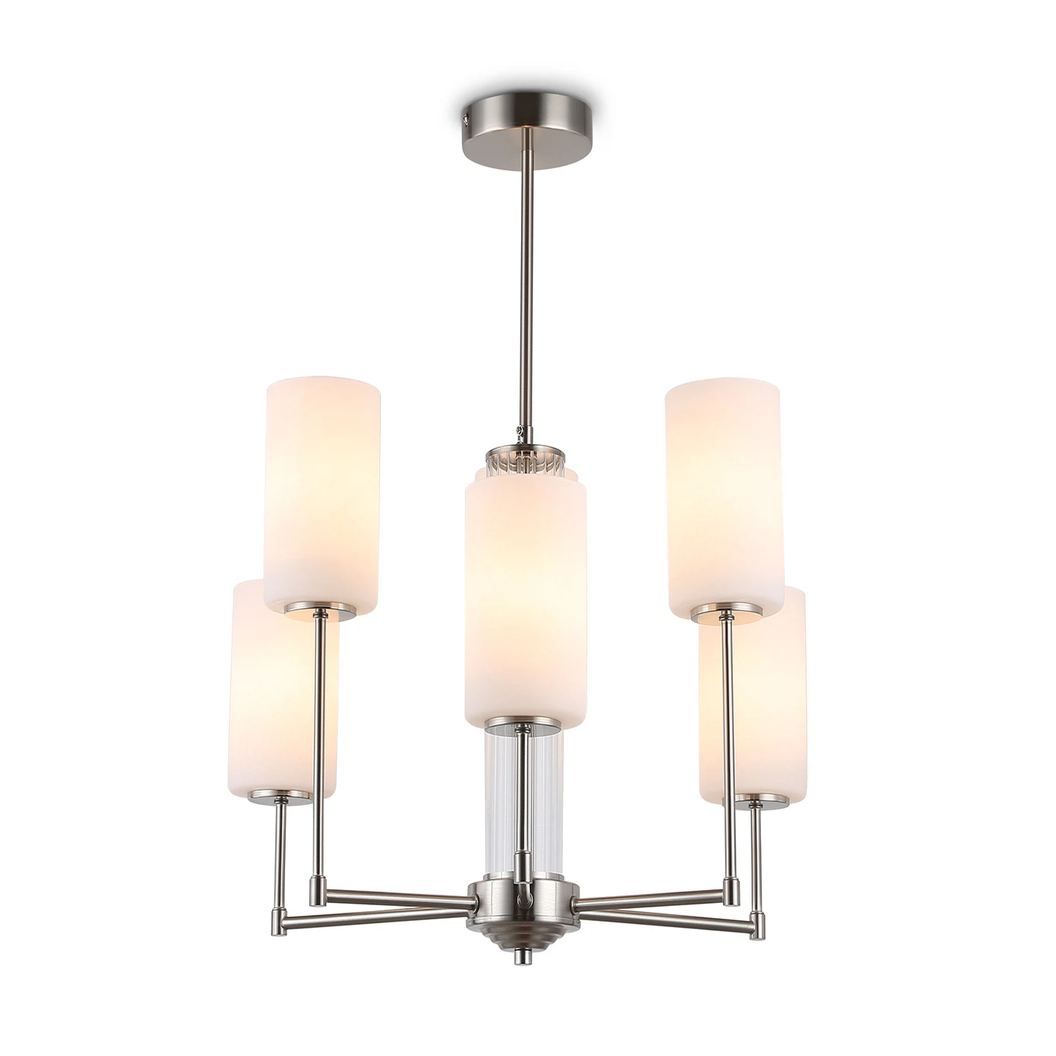 Изображение товара Люстра на штанге AMBRELLA LIGHT 6 ламп, 60Вт, Никель LH56211