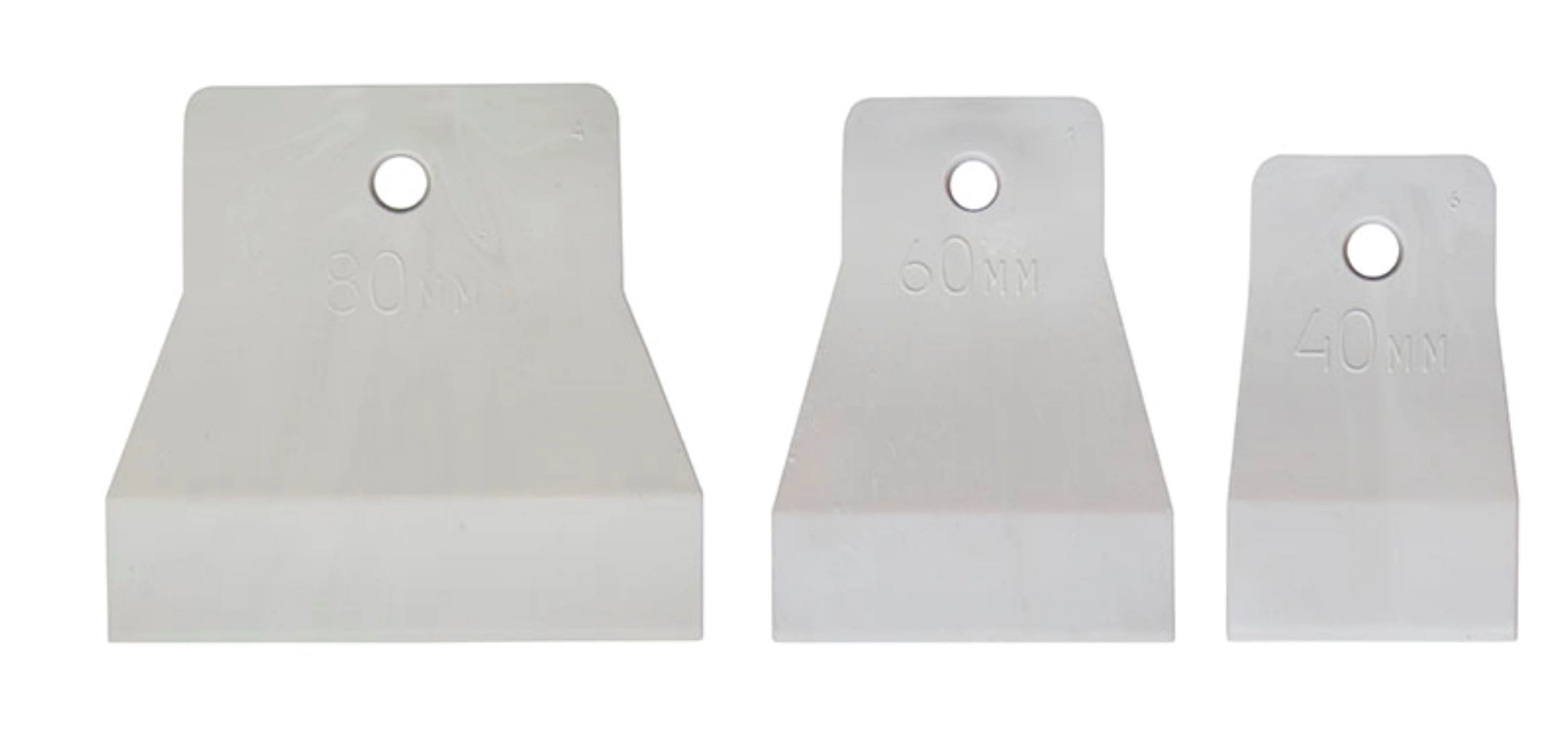 Изображение товара Набор шпателей резиновых 40/60/80мм 1209004