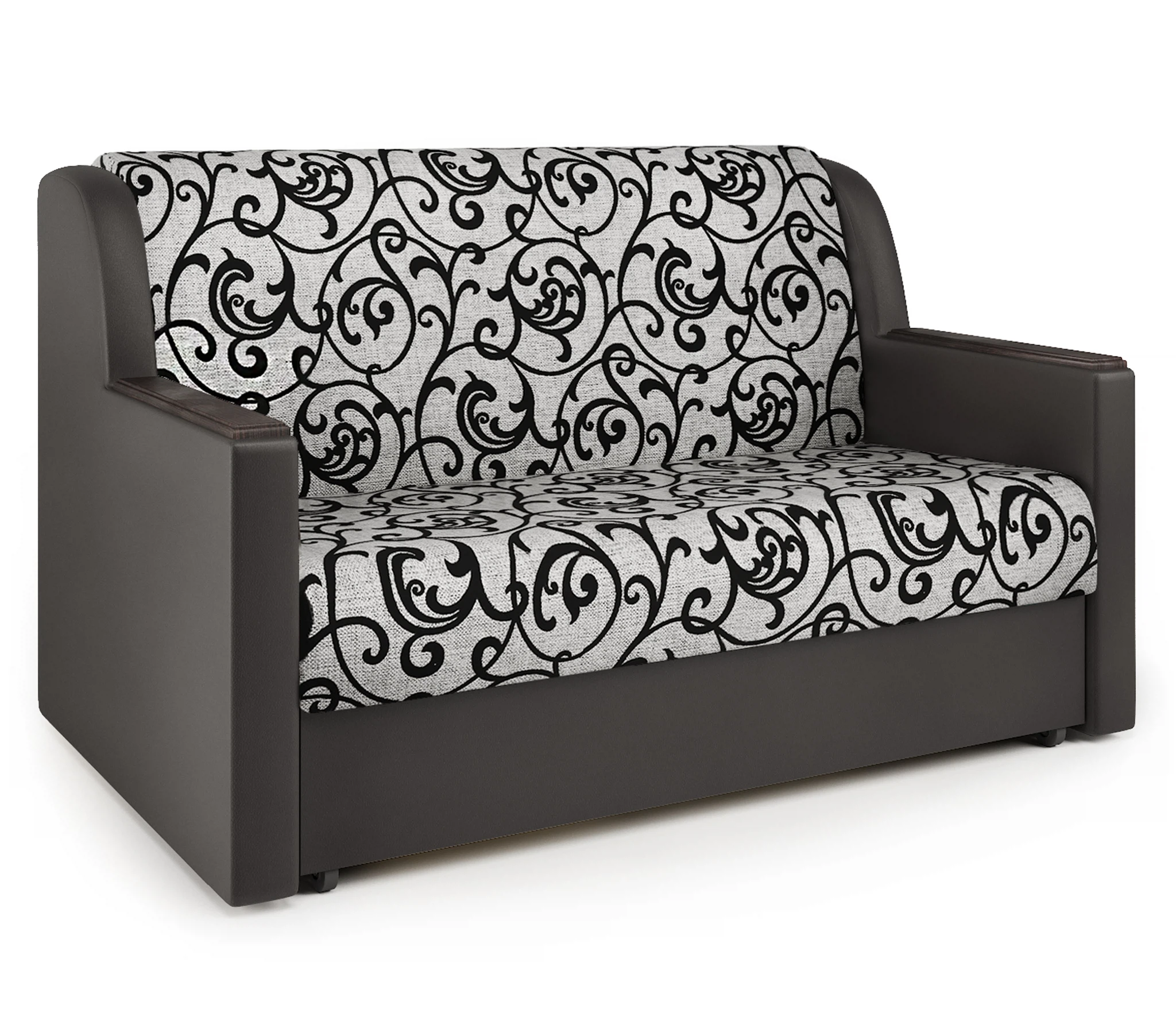 Изображение товара Диван-кровать Аккорд Д 120 с механизмом аккордеон и бельевым ящиком