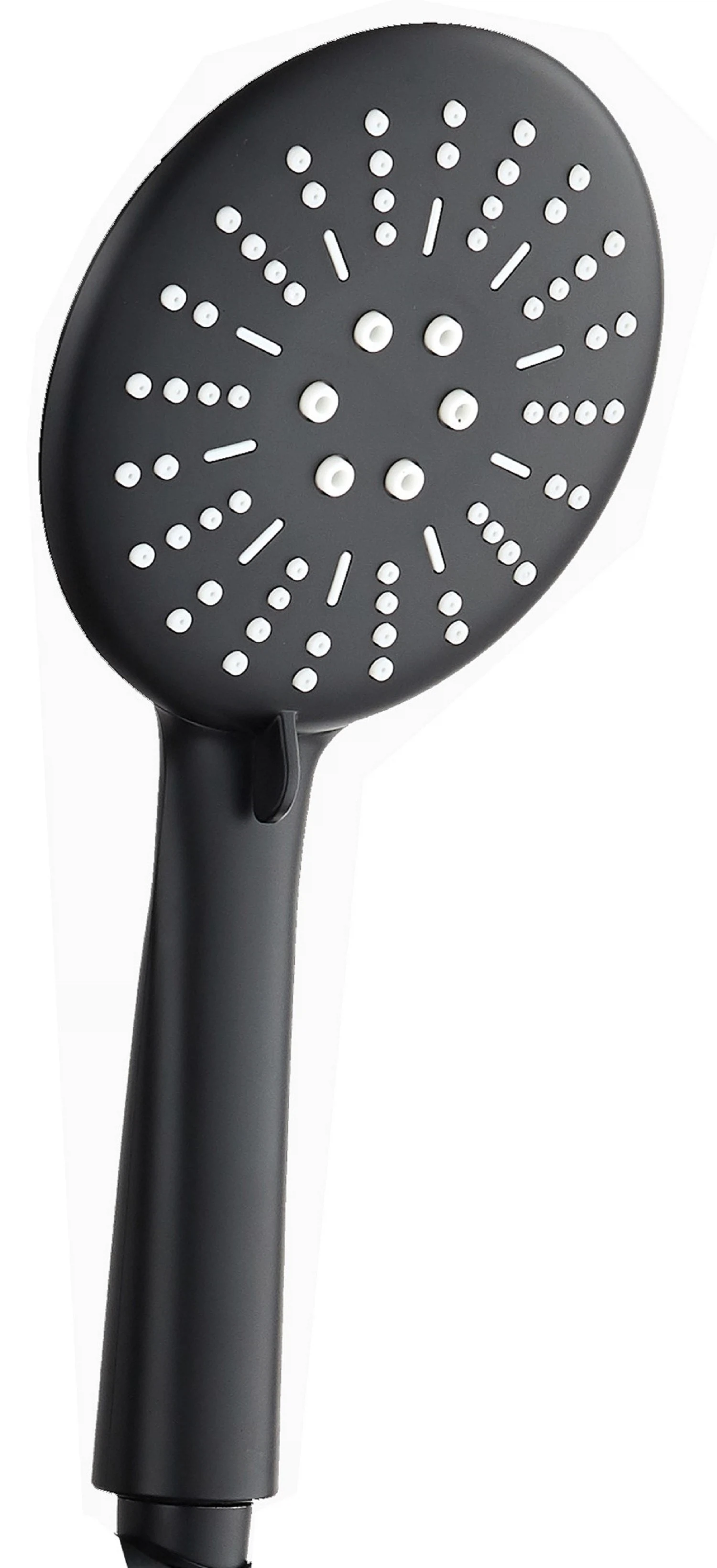 Изображение товара Ручной душ VODA Black 3 режима диаметр 115 мм арт VSP09