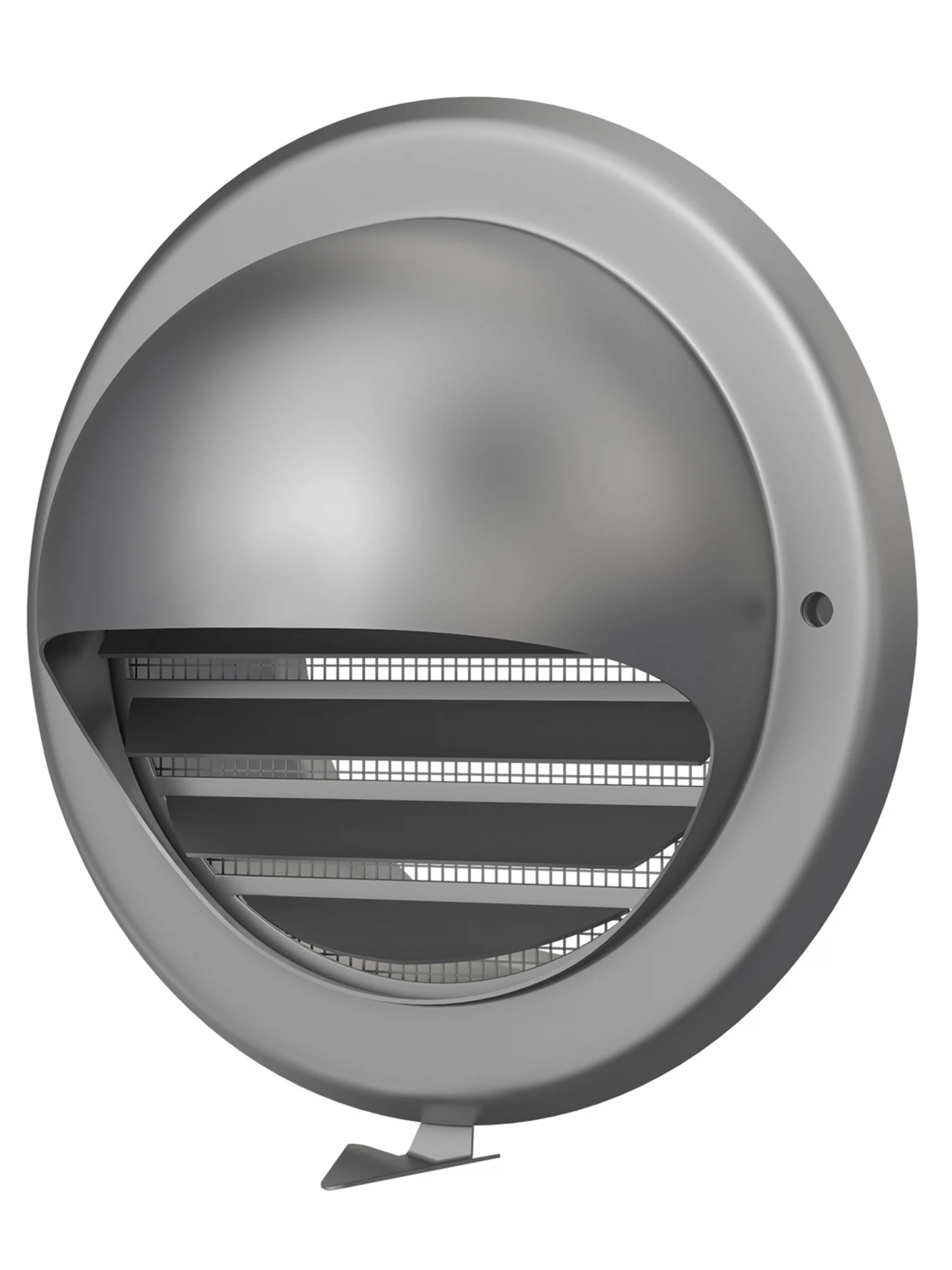 Изображение товара Выход стенной вентиляционный вытяжной металлический с фланцем D125 12,5ВМ Era