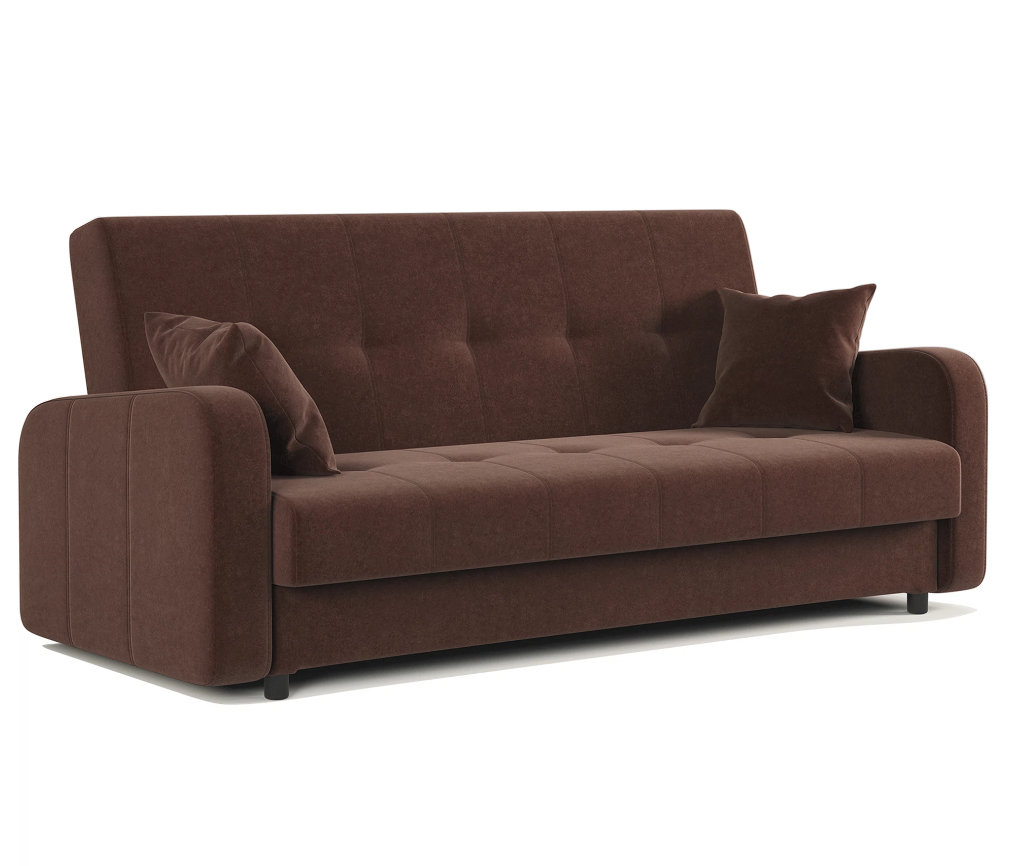 Изображение товара Диван-книжка Версаль 120 велюр Дрим шоколад