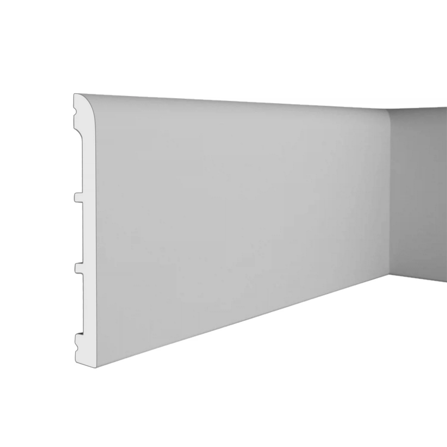 Изображение товара Плинтус напольный ударопрочный дюрополимер 2000х15х112мм