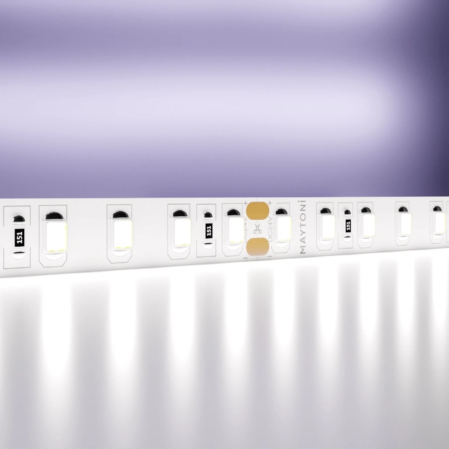 Изображение товара Светодиодная лента Maytoni Led Strip 24В 2835 9,6Вт/м 6000K 5м IP20